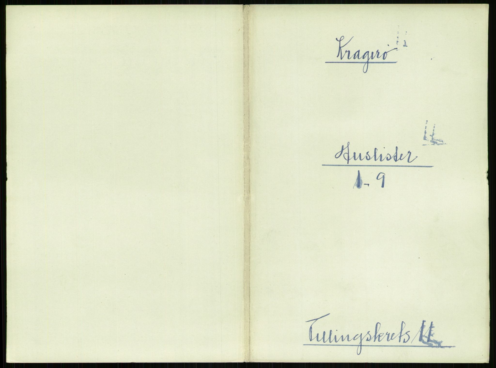 RA, 1891 census for 0801 Kragerø, 1891, p. 612