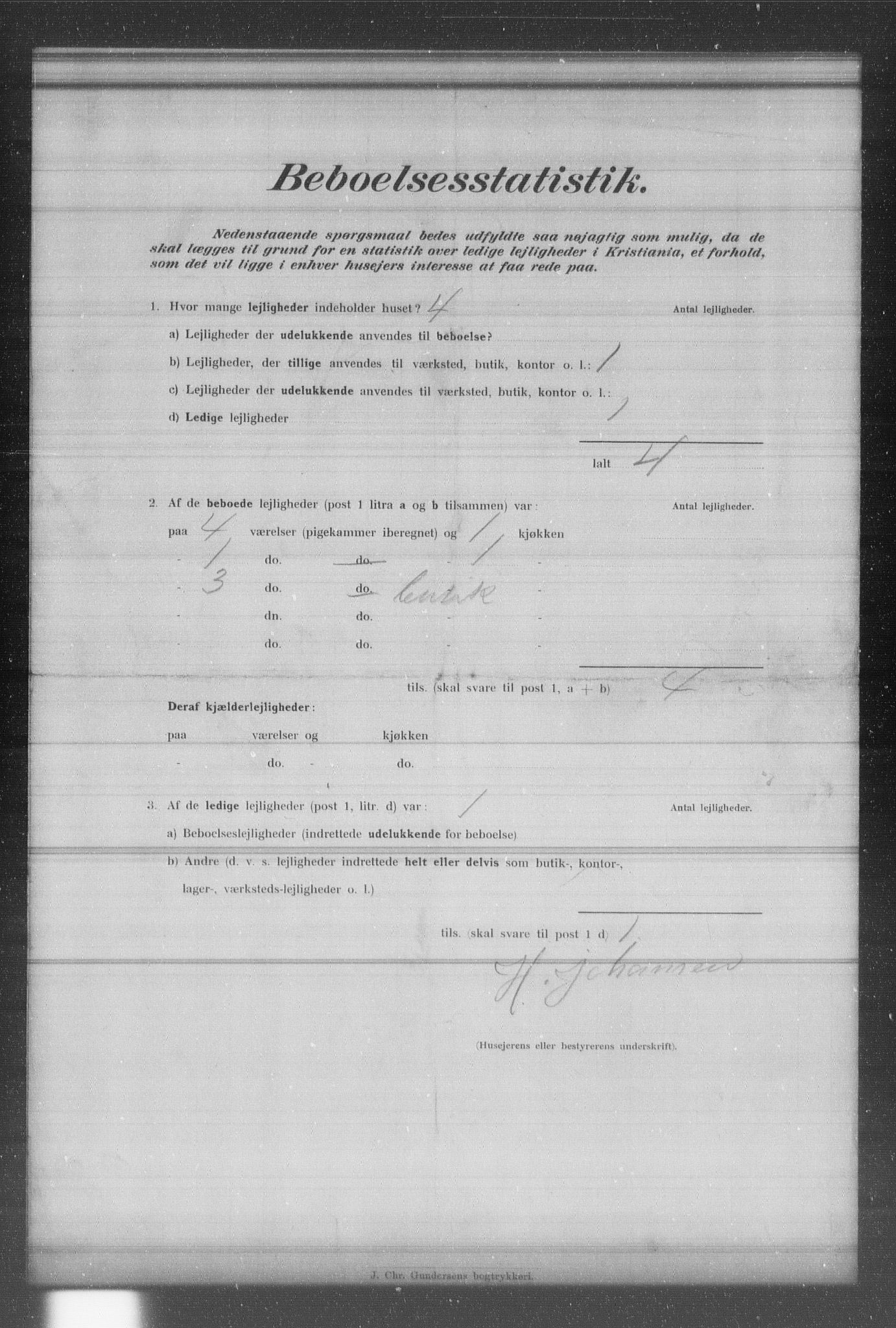 OBA, Municipal Census 1902 for Kristiania, 1902, p. 13619