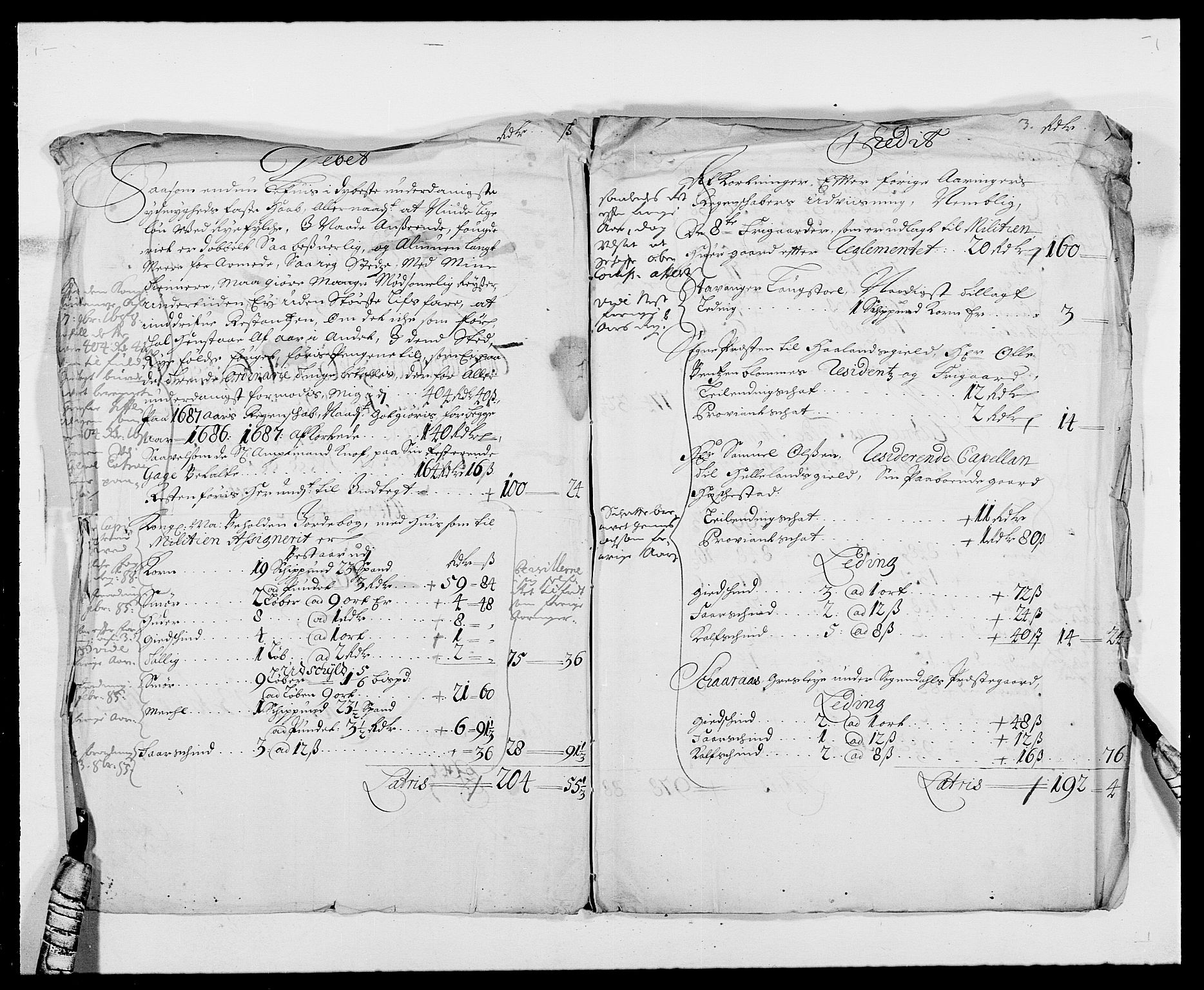 Rentekammeret inntil 1814, Reviderte regnskaper, Fogderegnskap, RA/EA-4092/R46/L2726: Fogderegnskap Jæren og Dalane, 1686-1689, p. 240