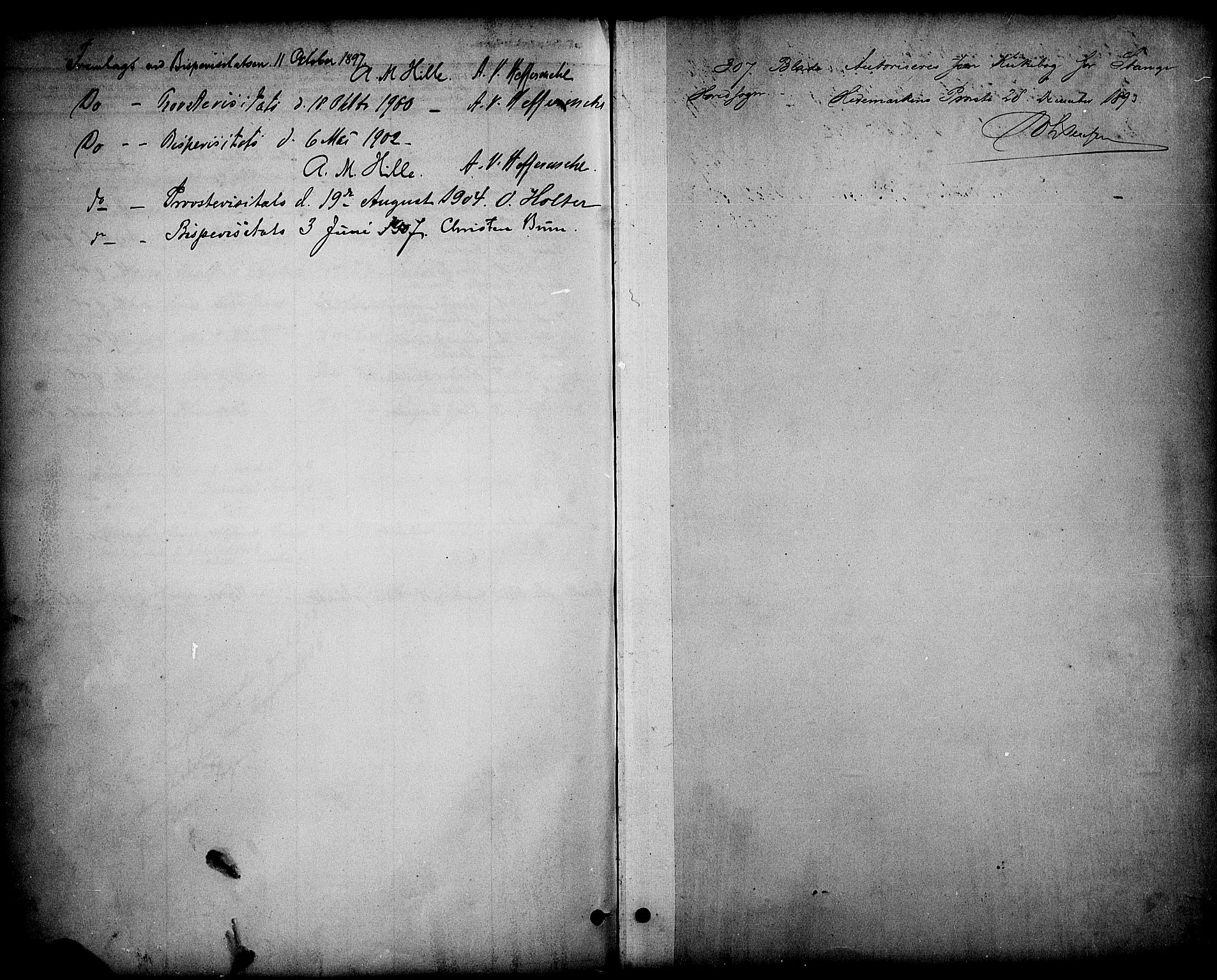 Stange prestekontor, SAH/PREST-002/K/L0020: Parish register (official) no. 20, 1894-1905
