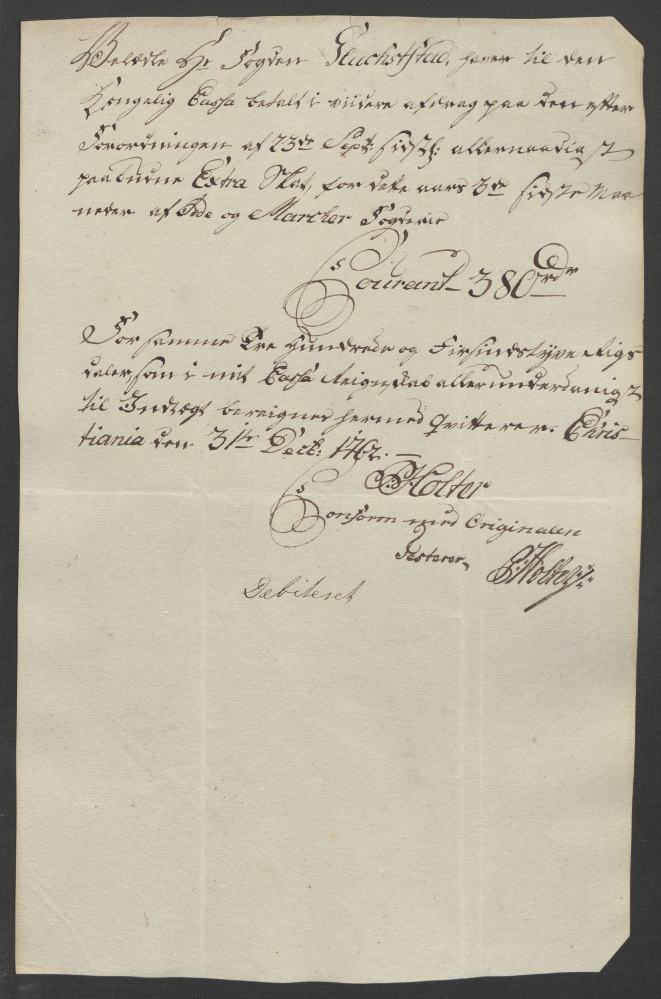 Rentekammeret inntil 1814, Reviderte regnskaper, Fogderegnskap, AV/RA-EA-4092/R01/L0097: Ekstraskatten Idd og Marker, 1756-1767, p. 99