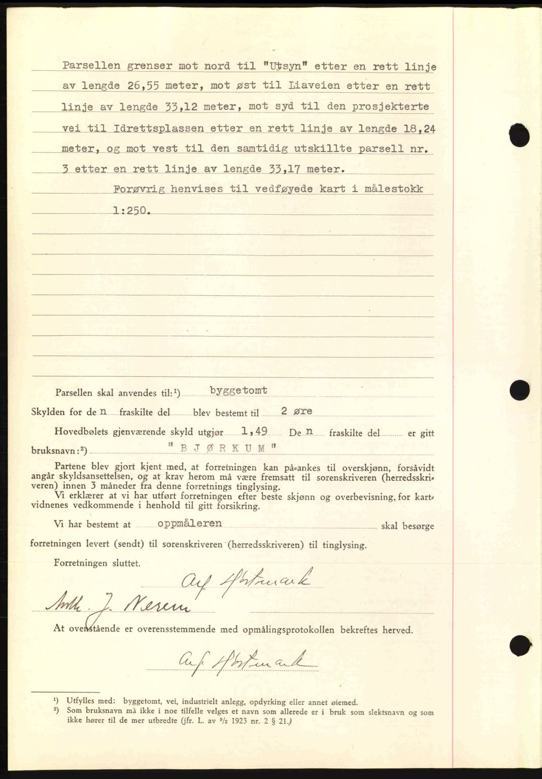 Romsdal sorenskriveri, AV/SAT-A-4149/1/2/2C: Mortgage book no. A10, 1941-1941, Diary no: : 1421/1941