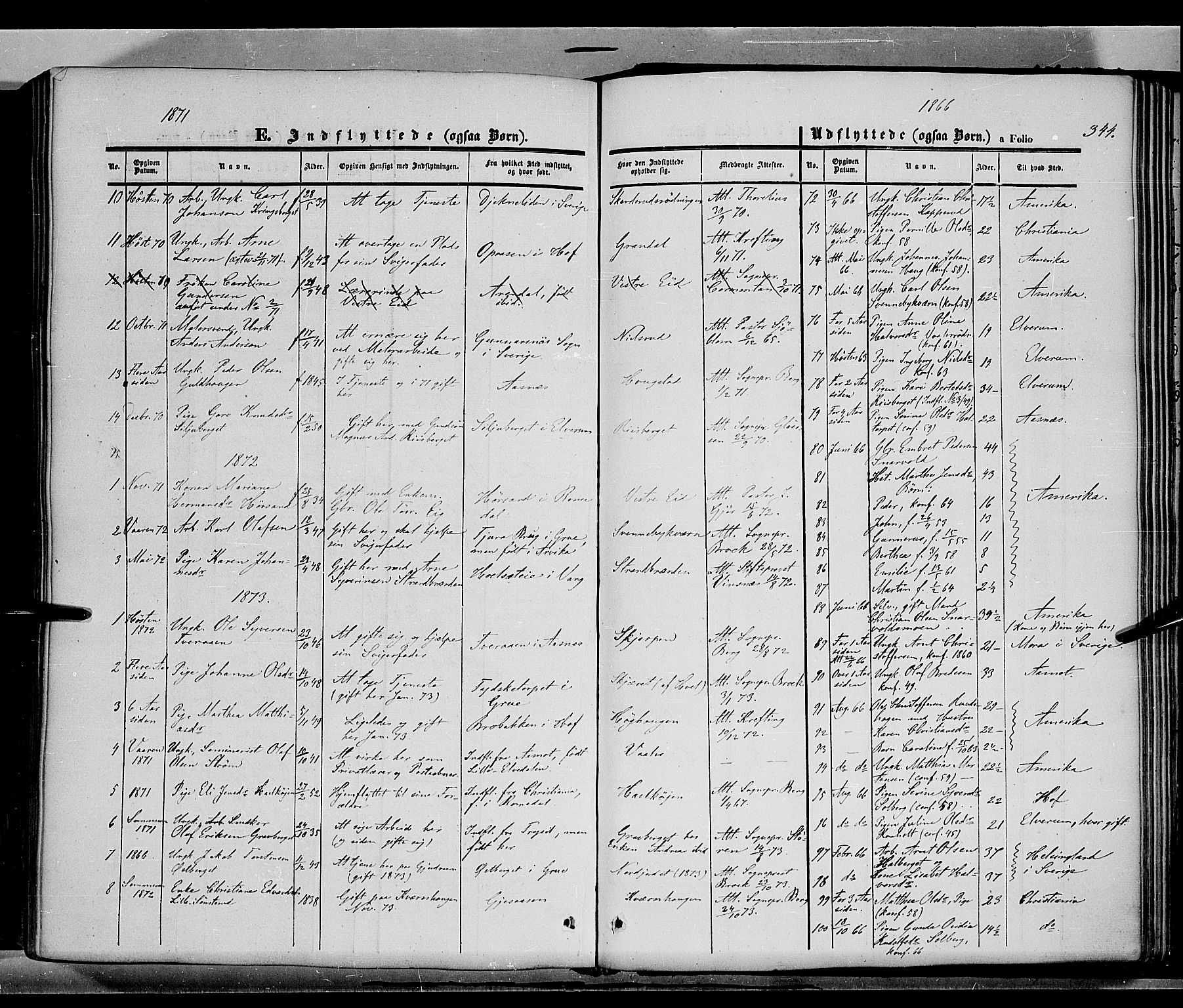 Våler prestekontor, Hedmark, AV/SAH-PREST-040/H/Ha/Haa/L0001: Parish register (official) no. 1, 1849-1878, p. 344