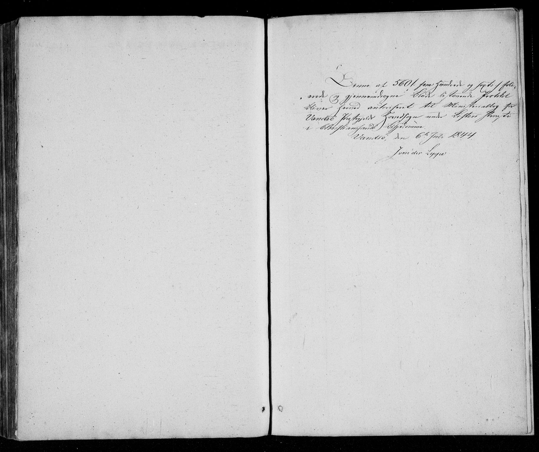 Lista sokneprestkontor, AV/SAK-1111-0027/F/Fa/L0009: Parish register (official) no. A 9, 1835-1846