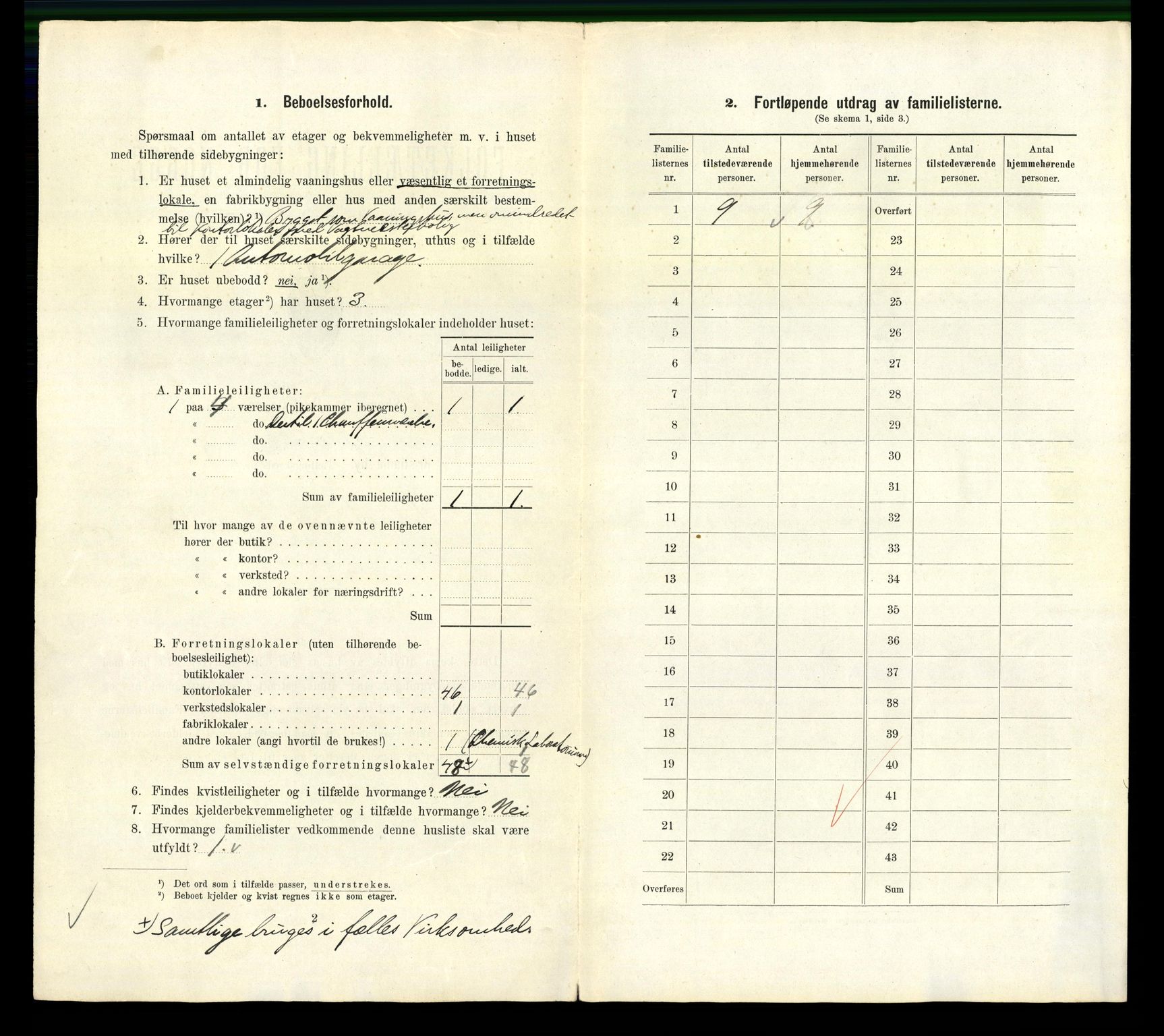 RA, 1910 census for Kristiania, 1910, p. 95190