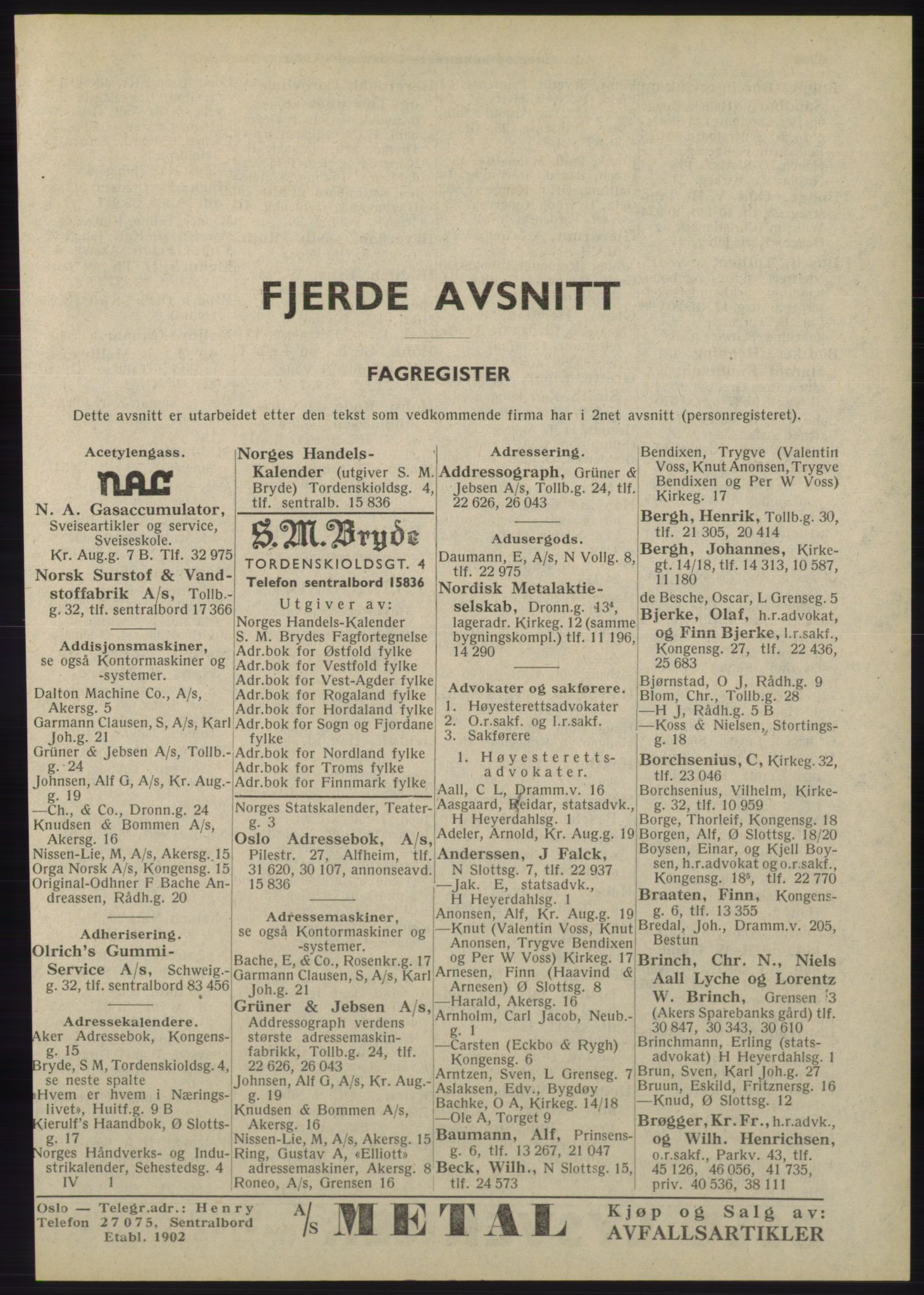 Kristiania/Oslo adressebok, PUBL/-, 1945, p. 1917