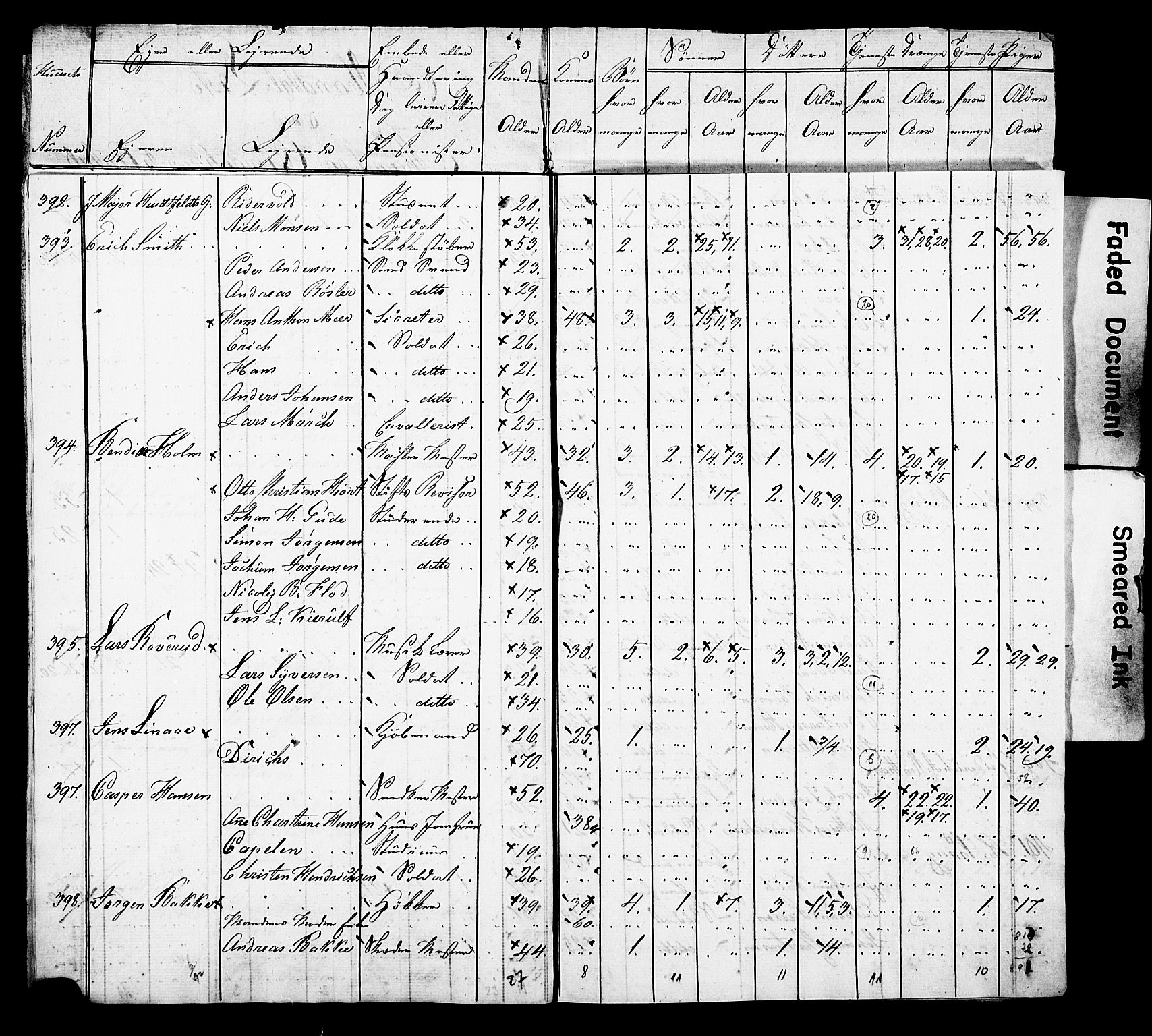 SAO, Census 1815 for Kristiania, 1815, p. 58