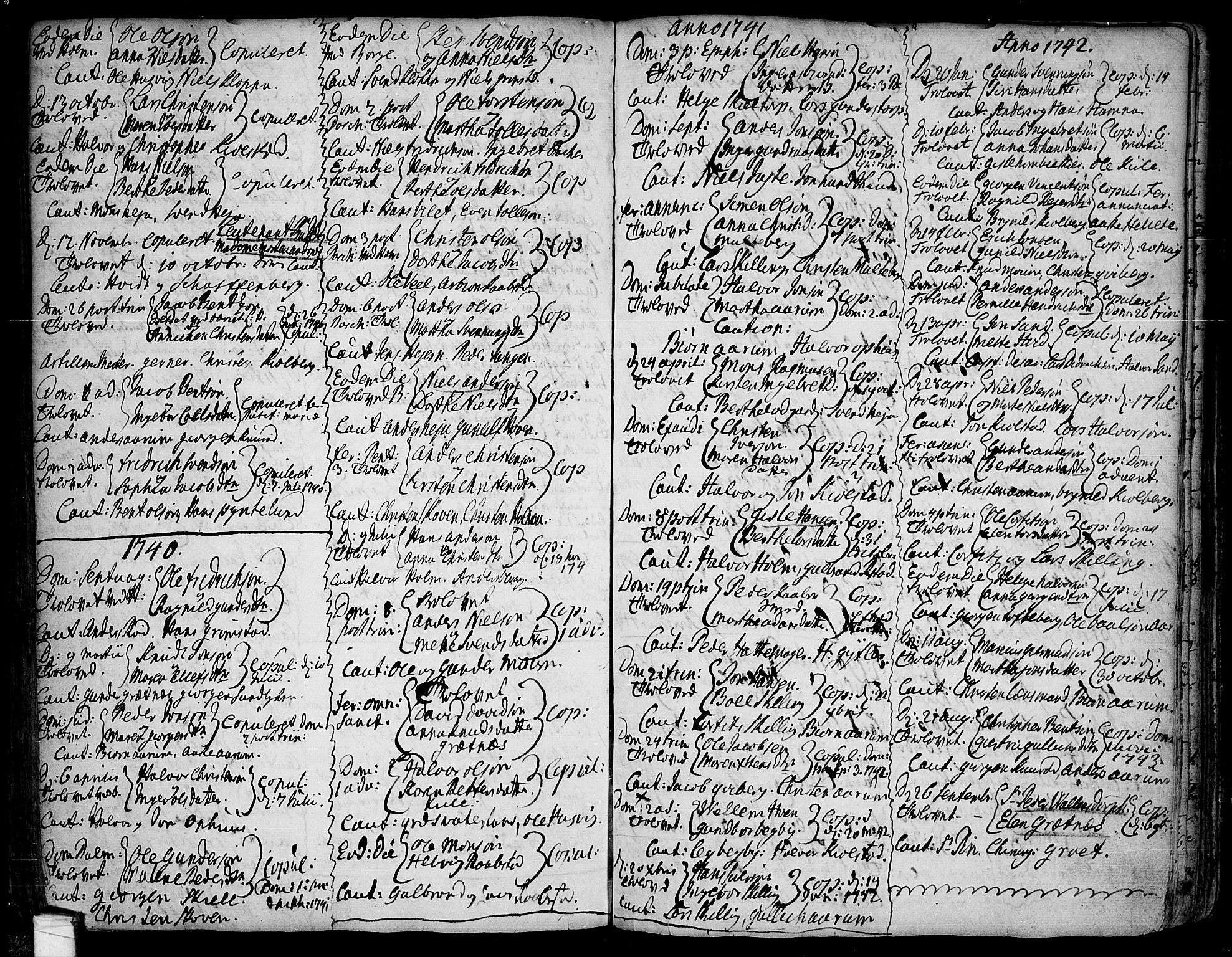 Borge prestekontor Kirkebøker, SAO/A-10903/F/Fa/L0001: Parish register (official) no. I 1, 1723-1792