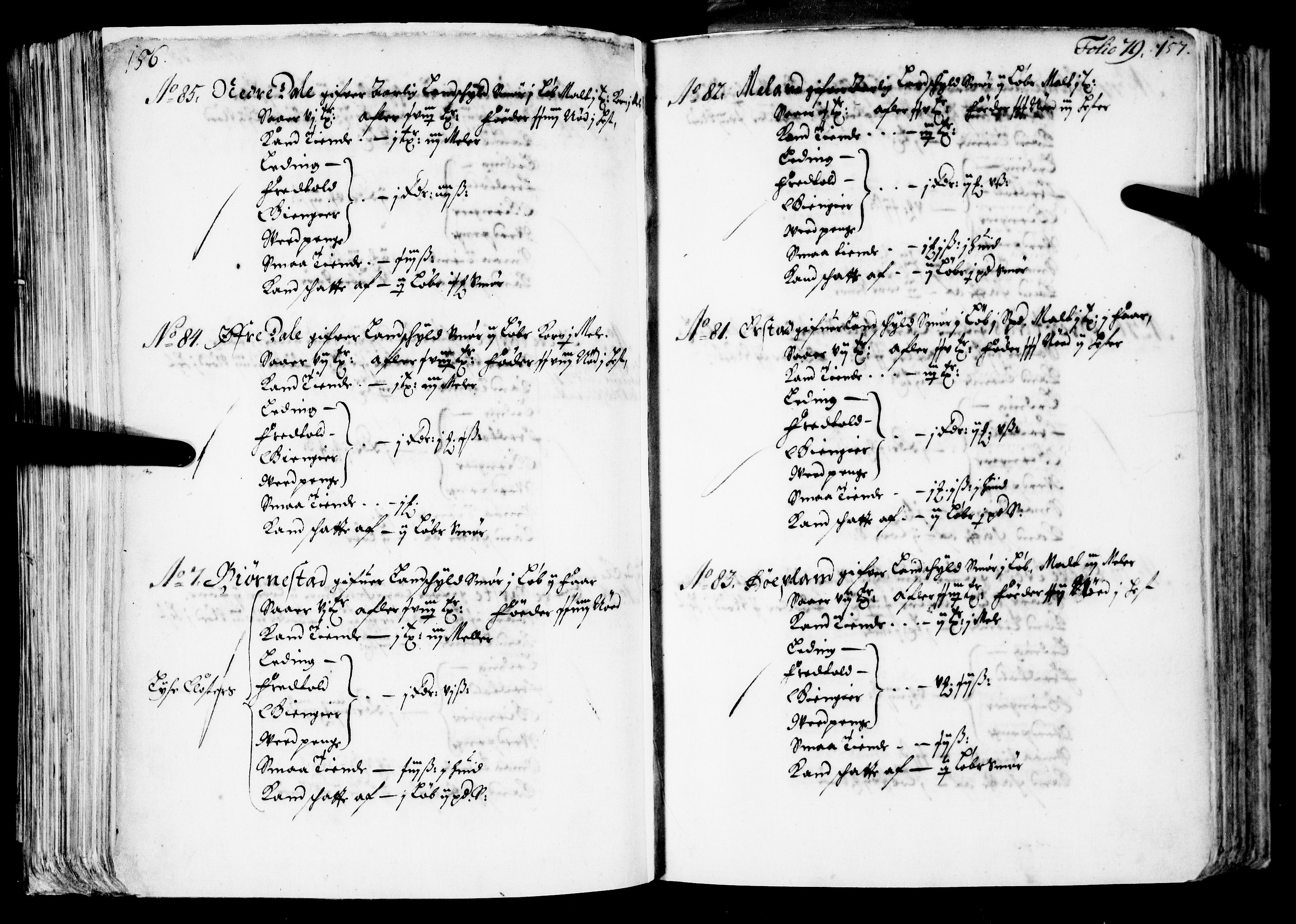 Rentekammeret inntil 1814, Realistisk ordnet avdeling, AV/RA-EA-4070/N/Nb/Nba/L0039: Nordhordland fogderi, 1667, p. 78b-79a