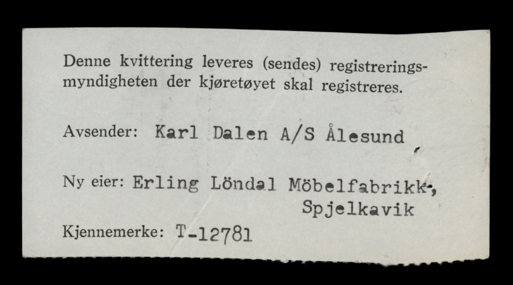 Møre og Romsdal vegkontor - Ålesund trafikkstasjon, AV/SAT-A-4099/F/Fe/L0035: Registreringskort for kjøretøy T 12653 - T 12829, 1927-1998, p. 2167