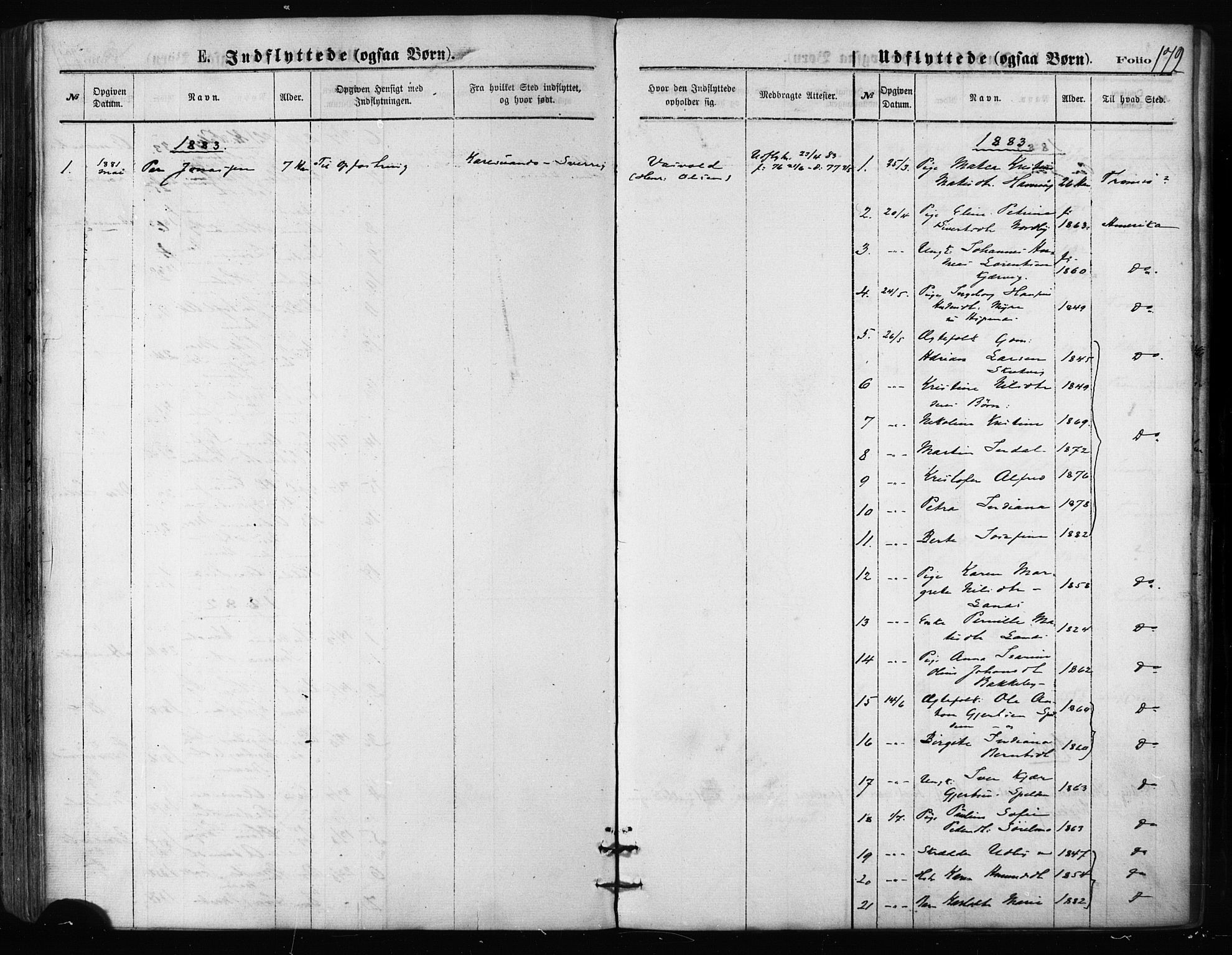 Balsfjord sokneprestembete, AV/SATØ-S-1303/G/Gaa/L0002kirke: Parish register (official) no. 2, 1871-1886, p. 172
