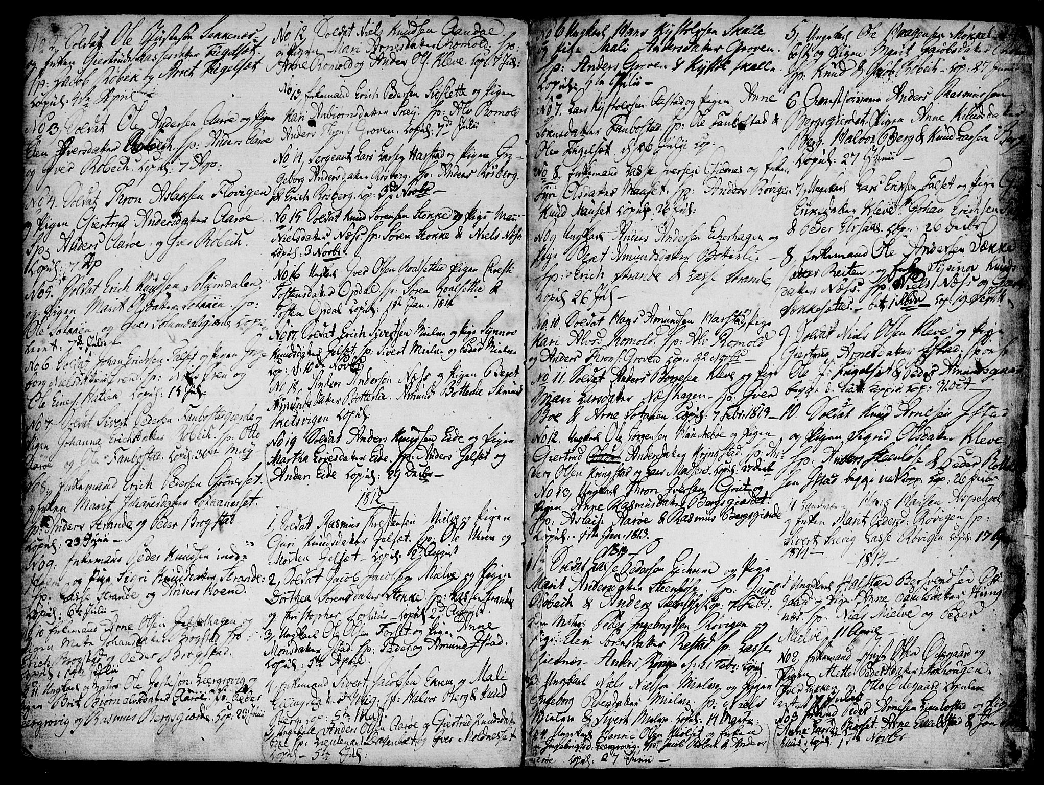 Ministerialprotokoller, klokkerbøker og fødselsregistre - Møre og Romsdal, SAT/A-1454/555/L0650: Parish register (official) no. 555A02 /2, 1798-1821, p. 140