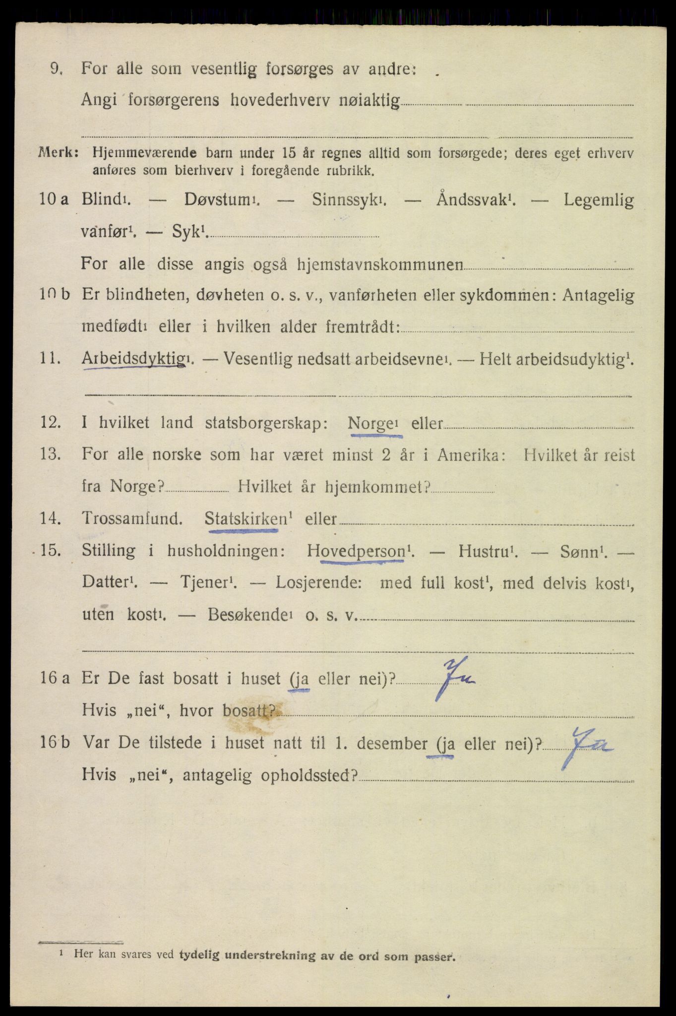 SAH, 1920 census for Eidskog, 1920, p. 5896