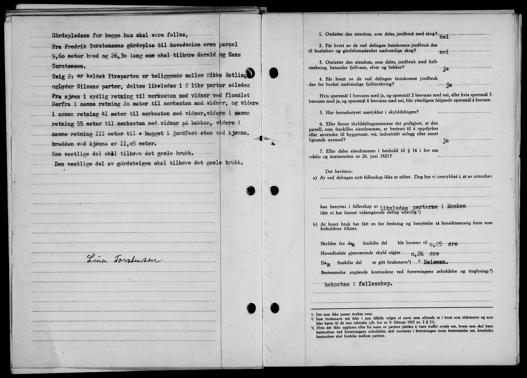 Lofoten sorenskriveri, SAT/A-0017/1/2/2C/L0009a: Mortgage book no. 9a, 1941-1942, Diary no: : 2153/1941