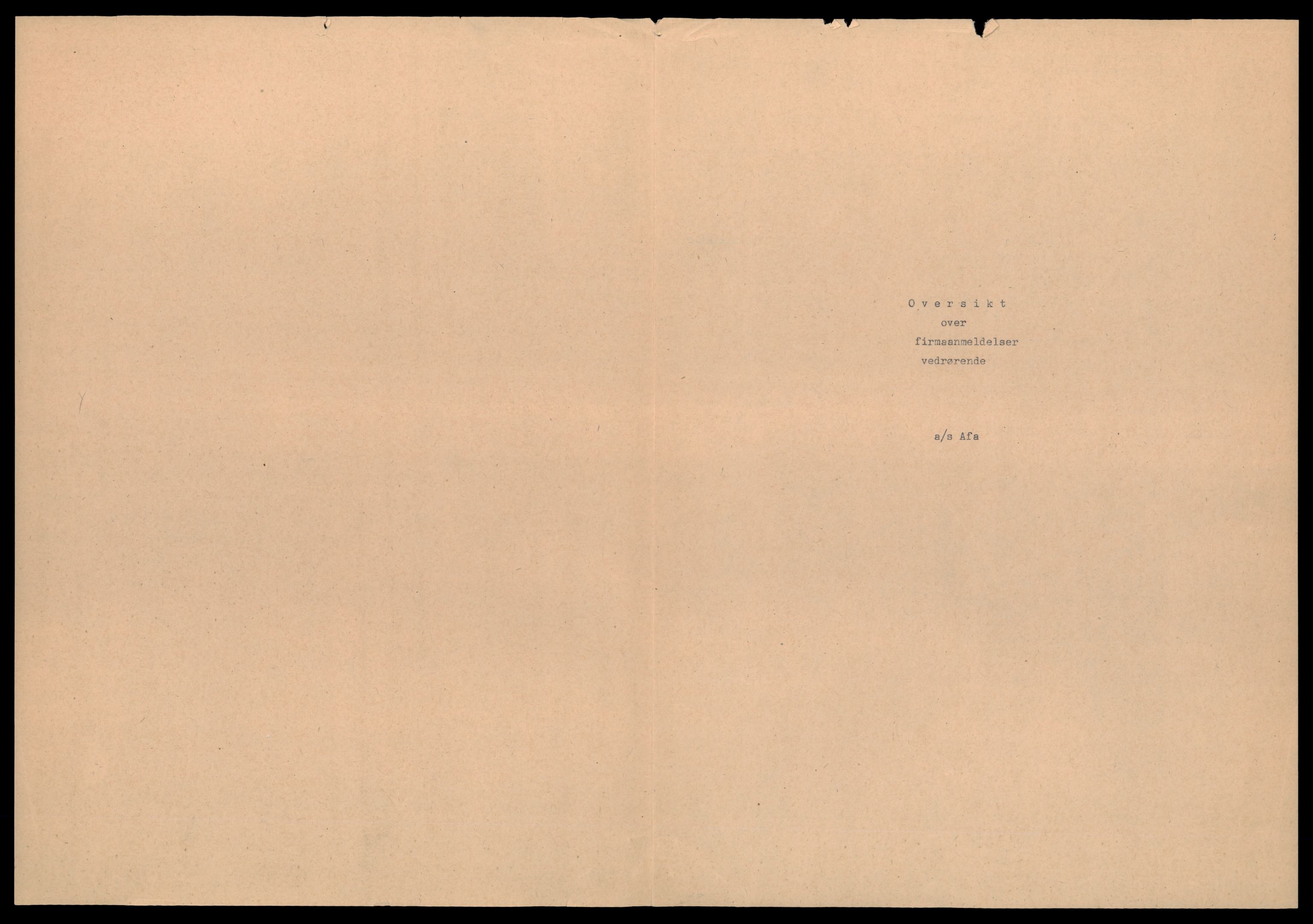 Trondheim byfogd, AV/SAT-A-0003/2/J/Jd/Jdb/L0017: Aksjeselskap, andelslag og borettslag, A-AL, 1965-1976, p. 1