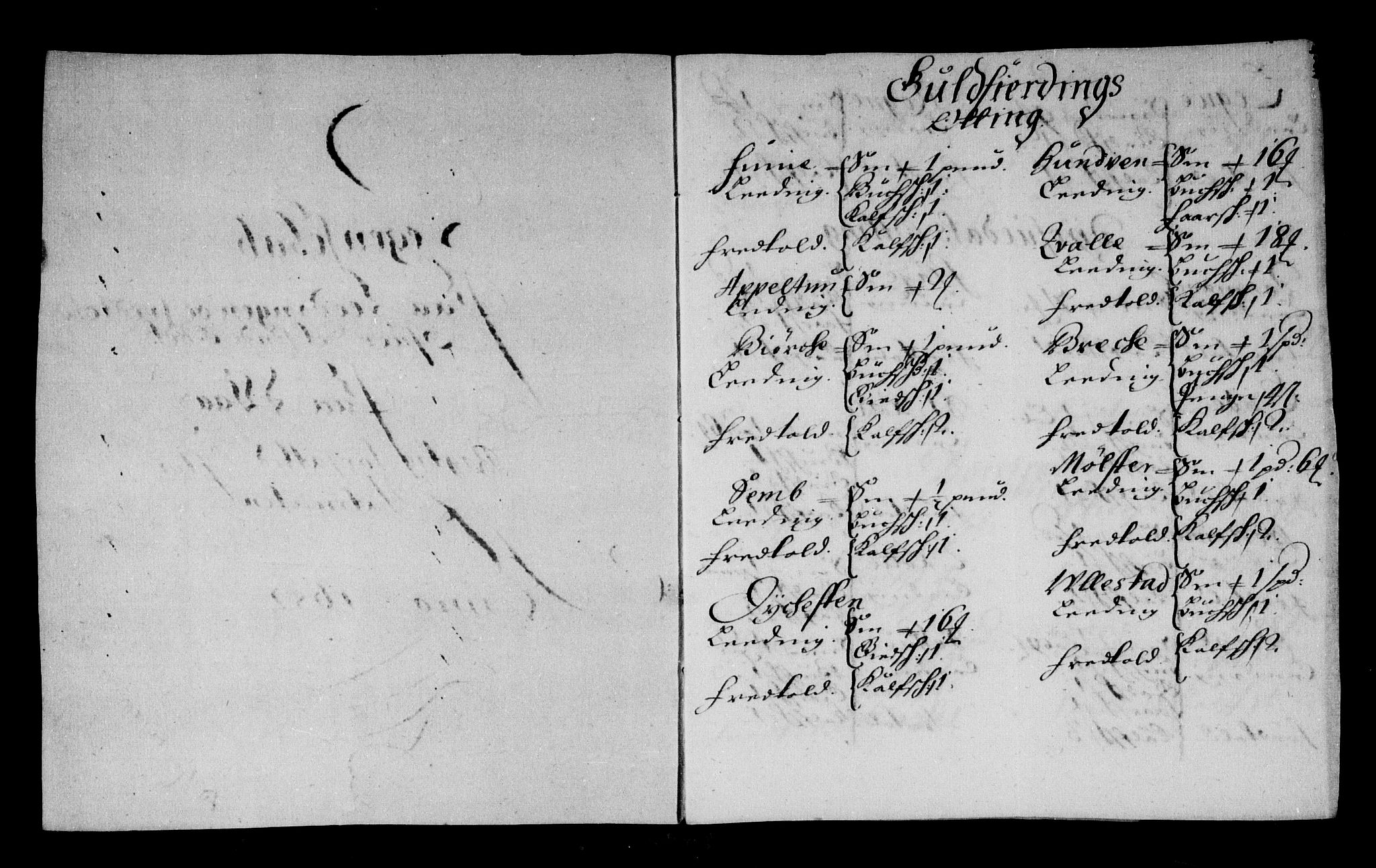 Rentekammeret inntil 1814, Reviderte regnskaper, Stiftamtstueregnskaper, Bergen stiftamt, AV/RA-EA-6043/R/Rc/L0062: Bergen stiftamt, 1682