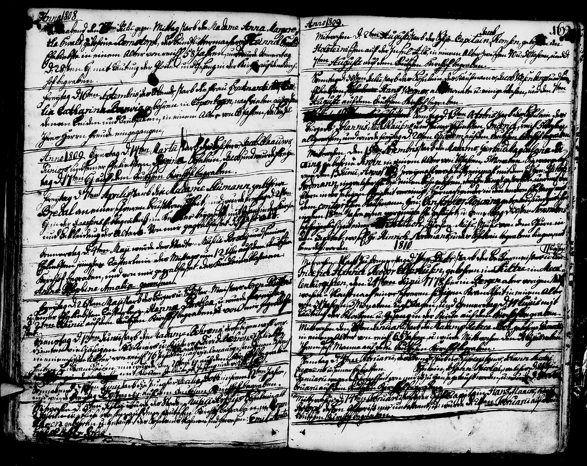 Mariakirken Sokneprestembete, SAB/A-76901/H/Haa/L0003: Parish register (official) no. A 3, 1786-1815, p. 162