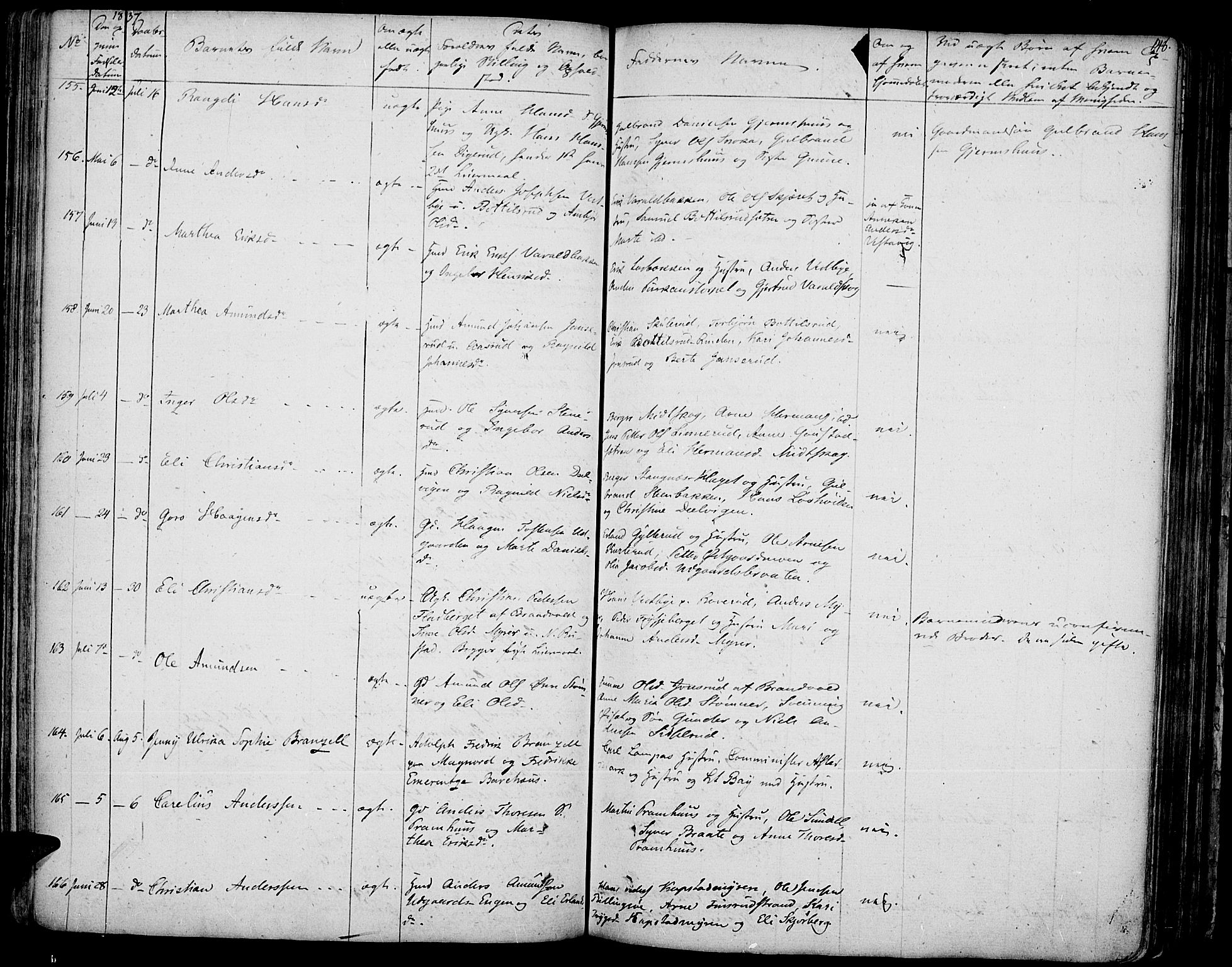 Vinger prestekontor, AV/SAH-PREST-024/H/Ha/Haa/L0007: Parish register (official) no. 7, 1826-1839, p. 148