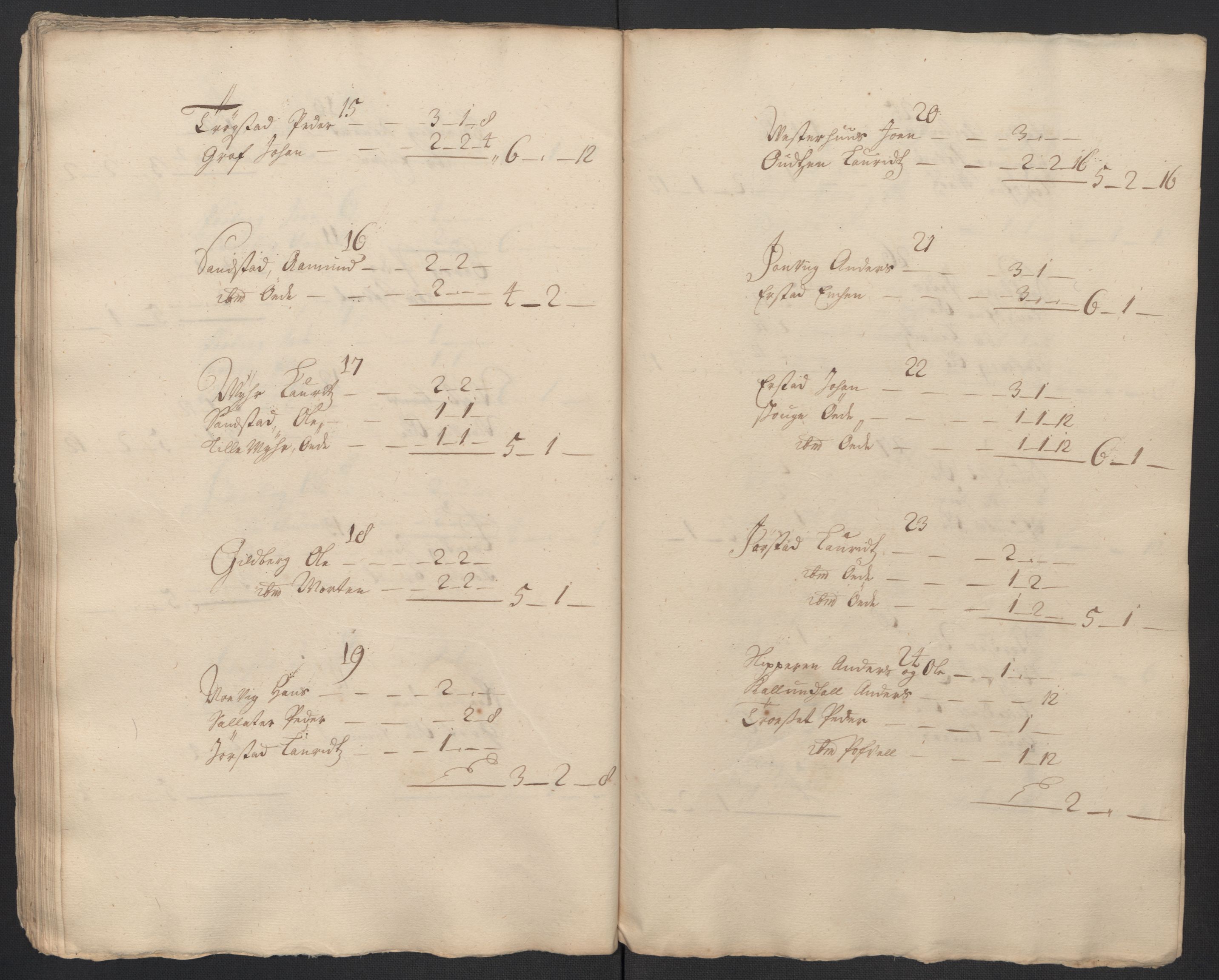 Rentekammeret inntil 1814, Reviderte regnskaper, Fogderegnskap, RA/EA-4092/R63/L4311: Fogderegnskap Inderøy, 1700, p. 46