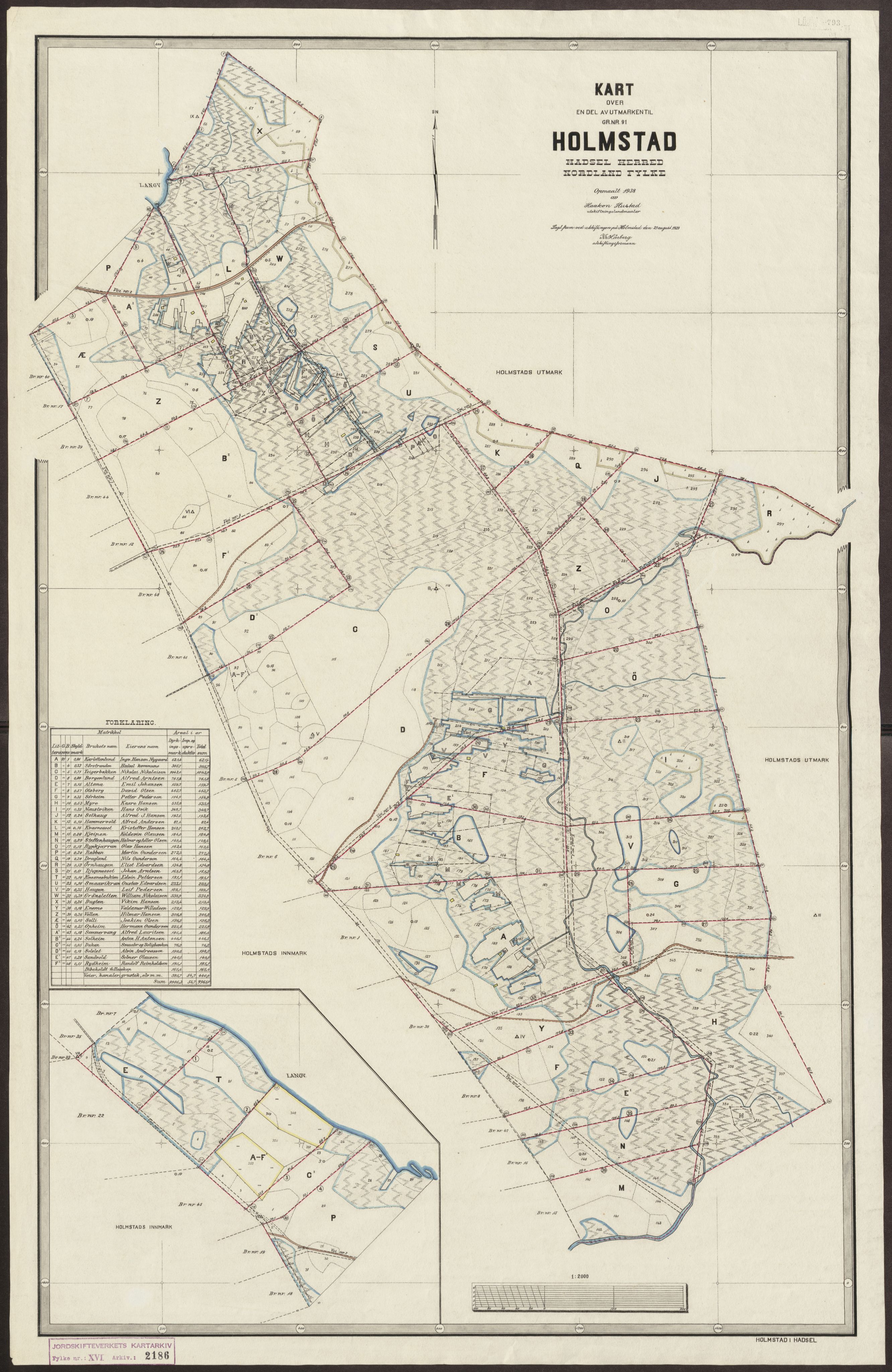 Jordskifteverkets kartarkiv, AV/RA-S-3929/T, 1859-1988, p. 2701