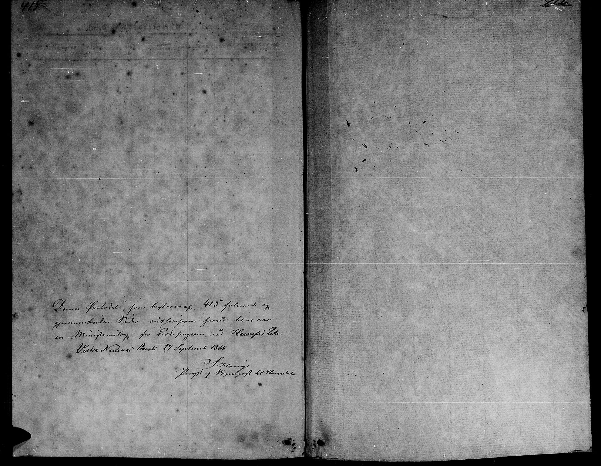 Herefoss sokneprestkontor, SAK/1111-0019/F/Fb/Fba/L0002: Parish register (copy) no. B 2, 1868-1886, p. 385-386