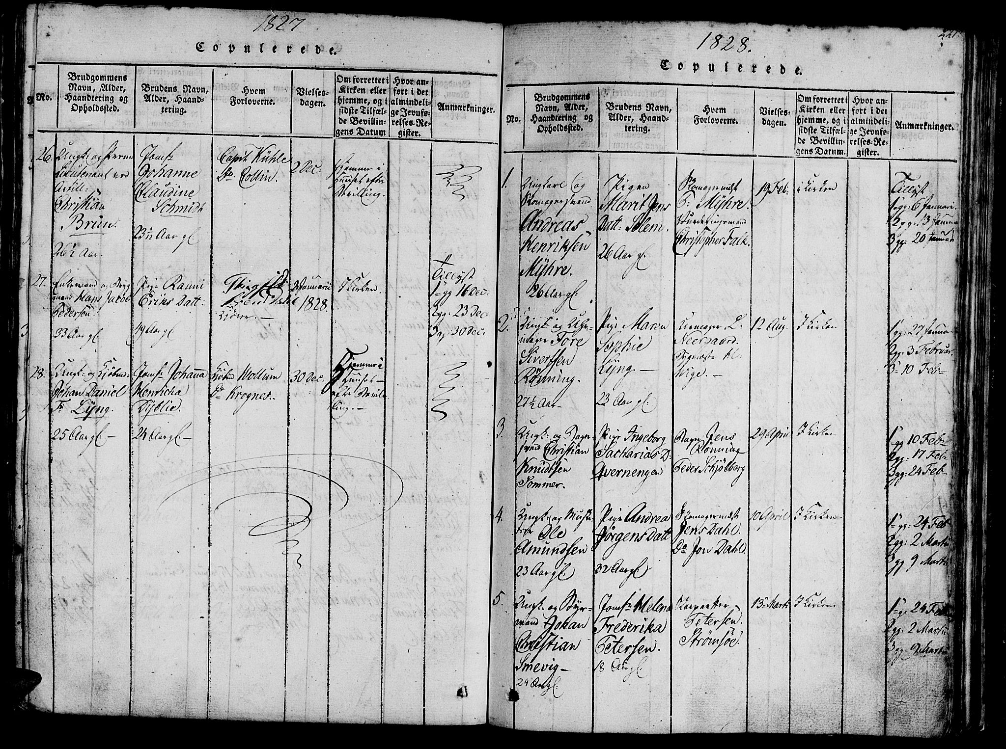 Ministerialprotokoller, klokkerbøker og fødselsregistre - Sør-Trøndelag, SAT/A-1456/602/L0135: Parish register (copy) no. 602C03, 1815-1832, p. 221