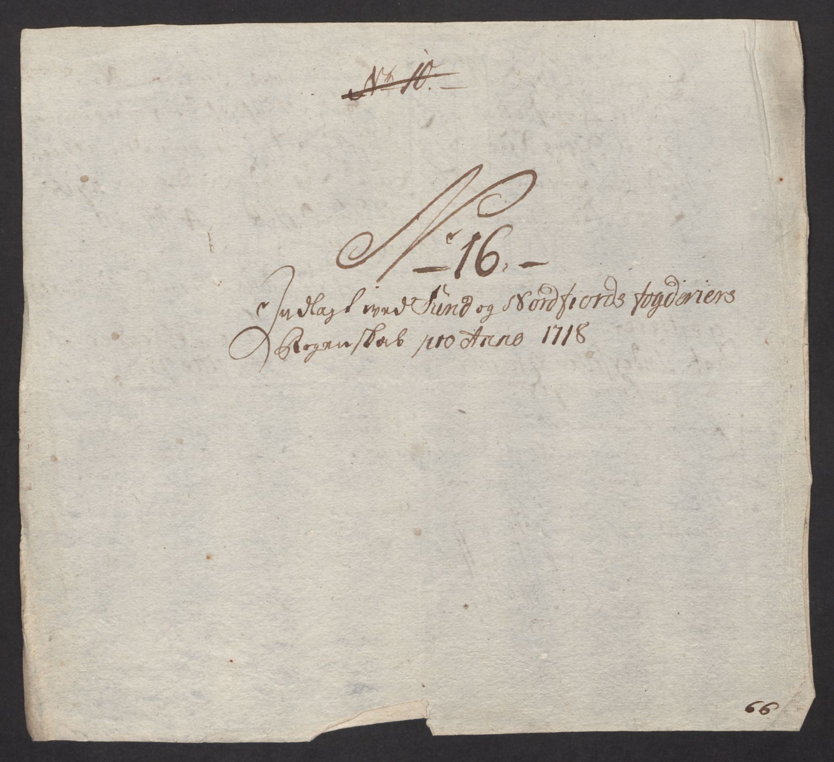 Rentekammeret inntil 1814, Reviderte regnskaper, Fogderegnskap, AV/RA-EA-4092/R53/L3441: Fogderegnskap Sunn- og Nordfjord, 1717-1718, p. 357