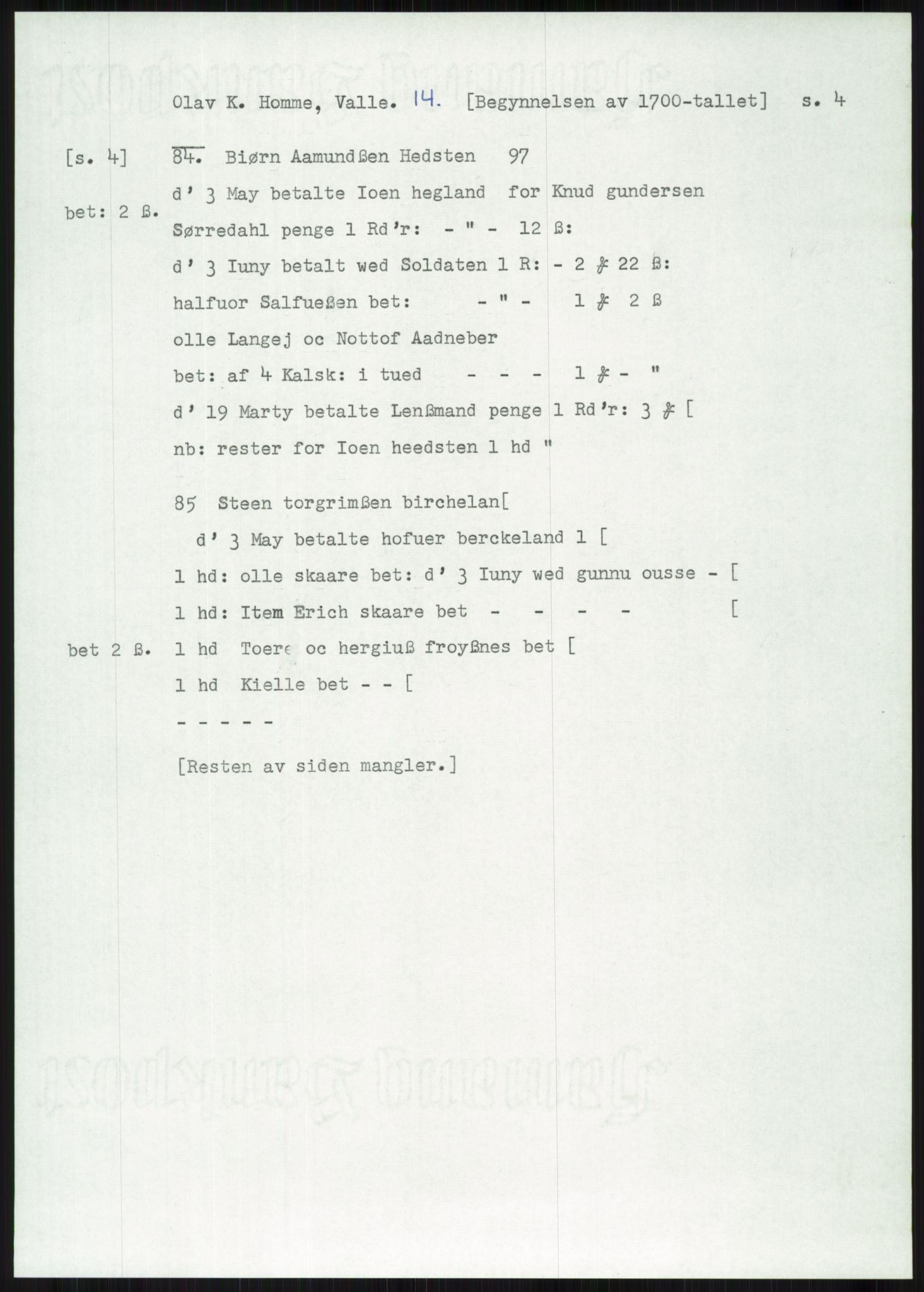 Samlinger til kildeutgivelse, Diplomavskriftsamlingen, AV/RA-EA-4053/H/Ha, p. 2521