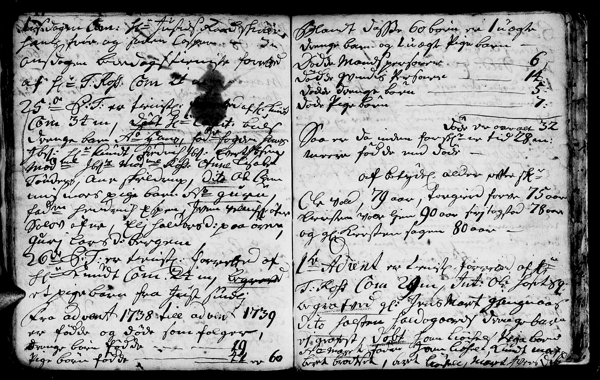 Ministerialprotokoller, klokkerbøker og fødselsregistre - Sør-Trøndelag, SAT/A-1456/668/L0812: Parish register (copy) no. 668C01, 1715-1742