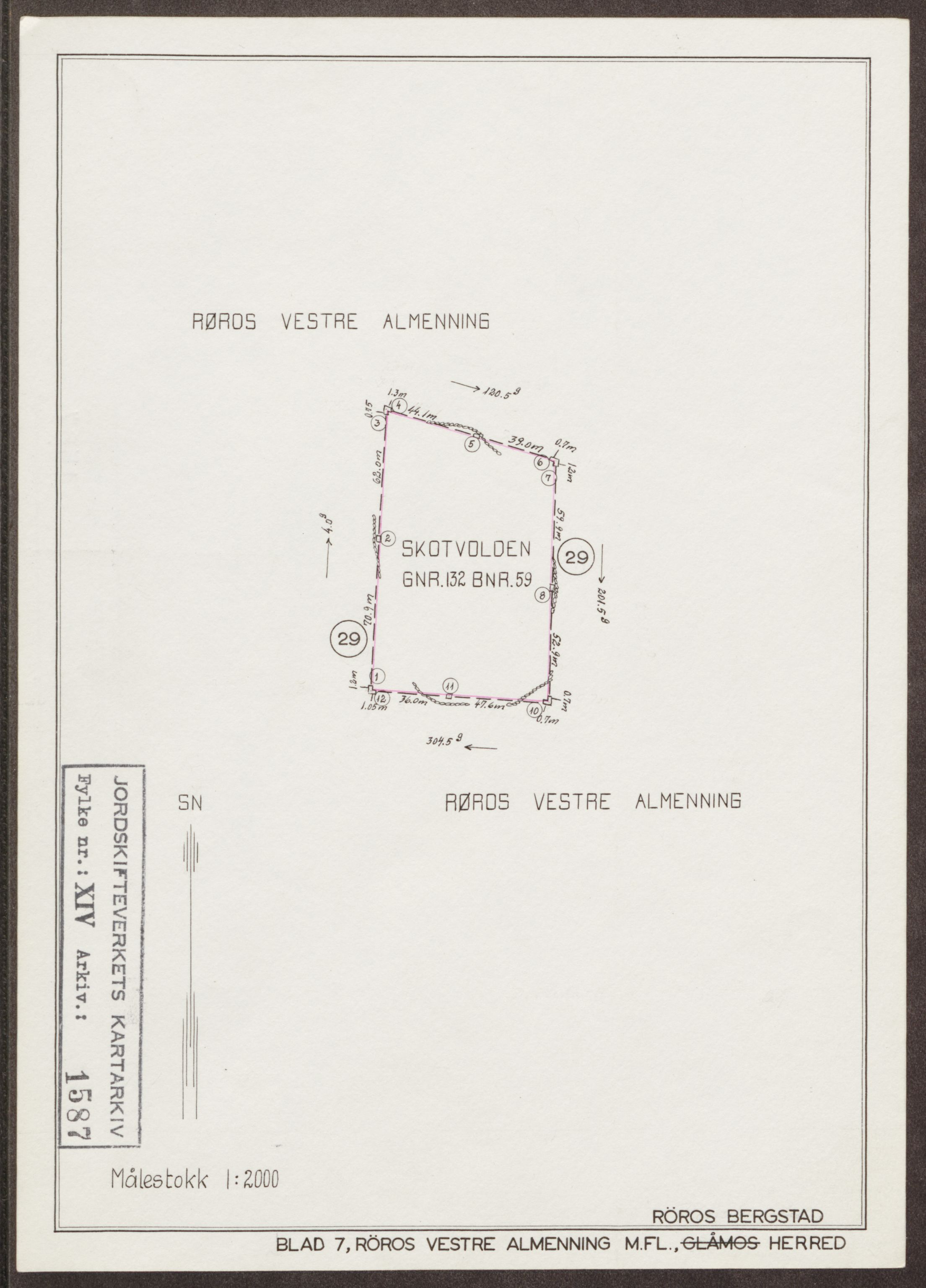 Jordskifteverkets kartarkiv, AV/RA-S-3929/T, 1859-1988, p. 2423