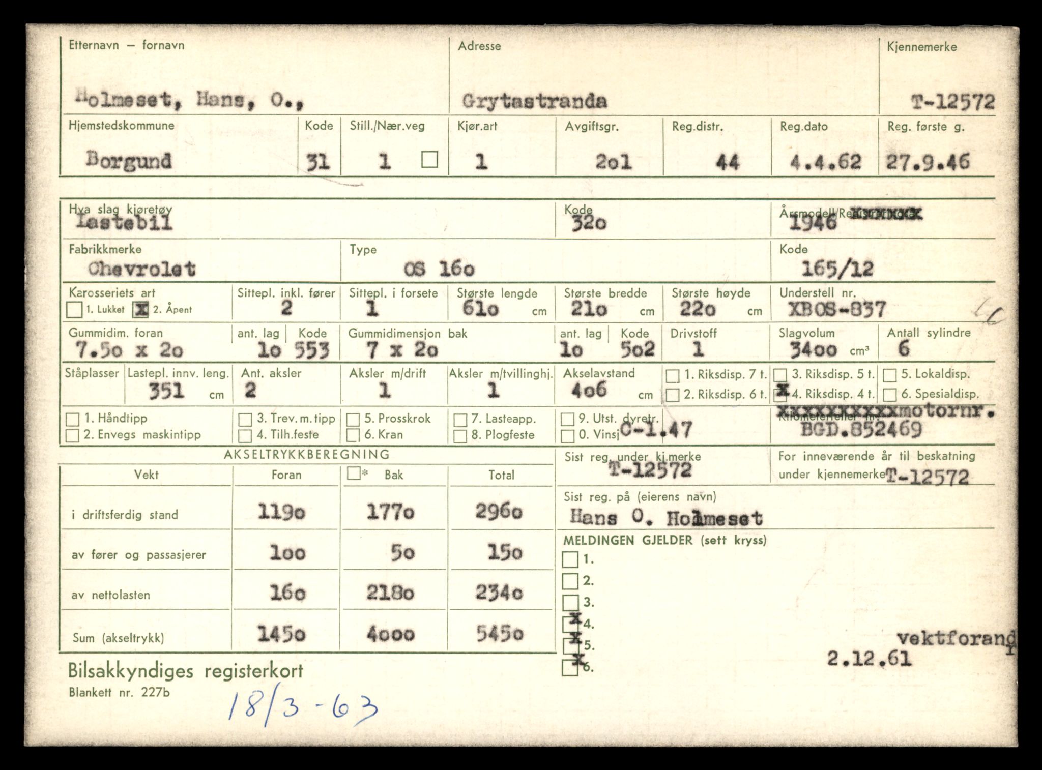 Møre og Romsdal vegkontor - Ålesund trafikkstasjon, AV/SAT-A-4099/F/Fe/L0034: Registreringskort for kjøretøy T 12500 - T 12652, 1927-1998, p. 1386