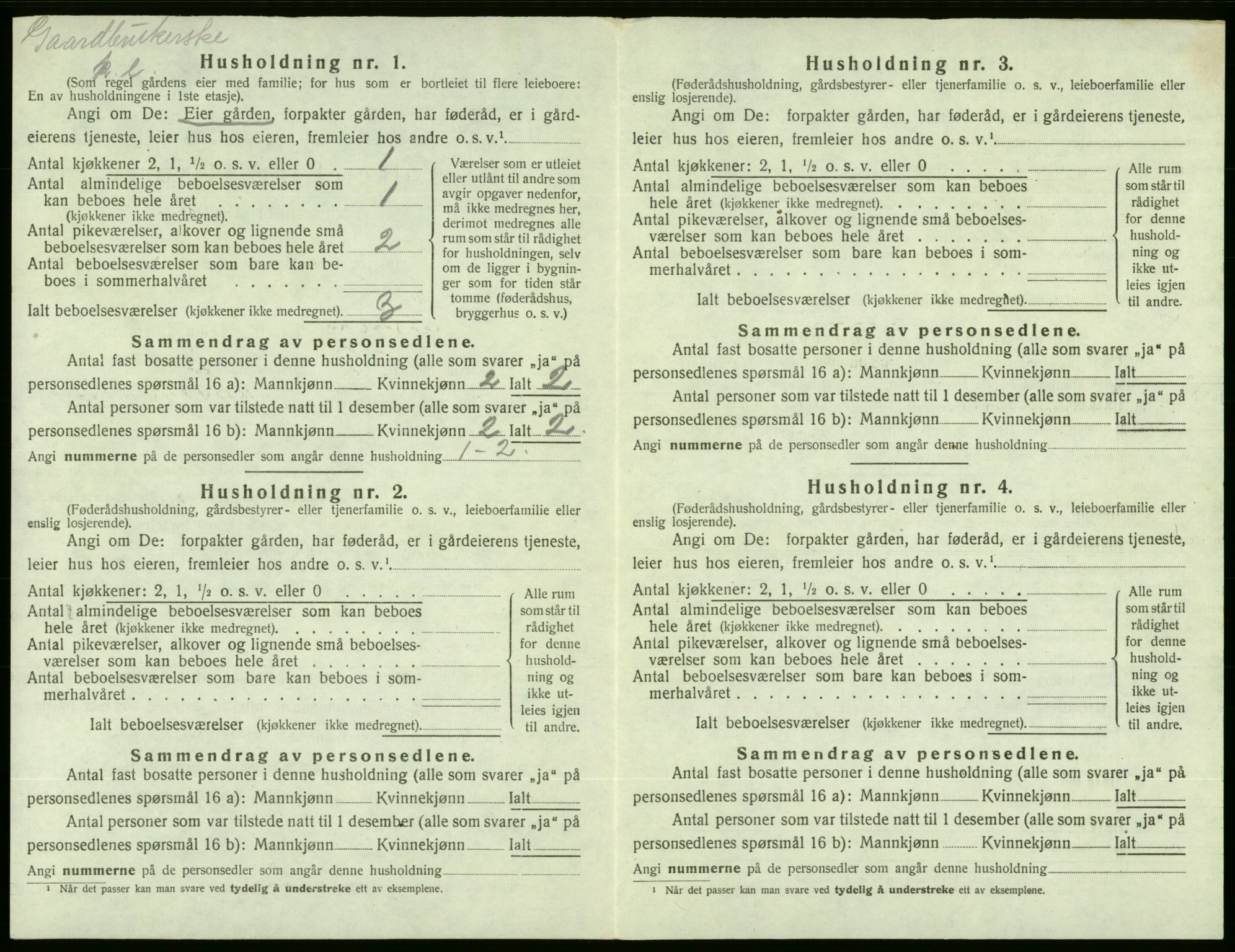 SAB, 1920 census for Etne, 1920, p. 572