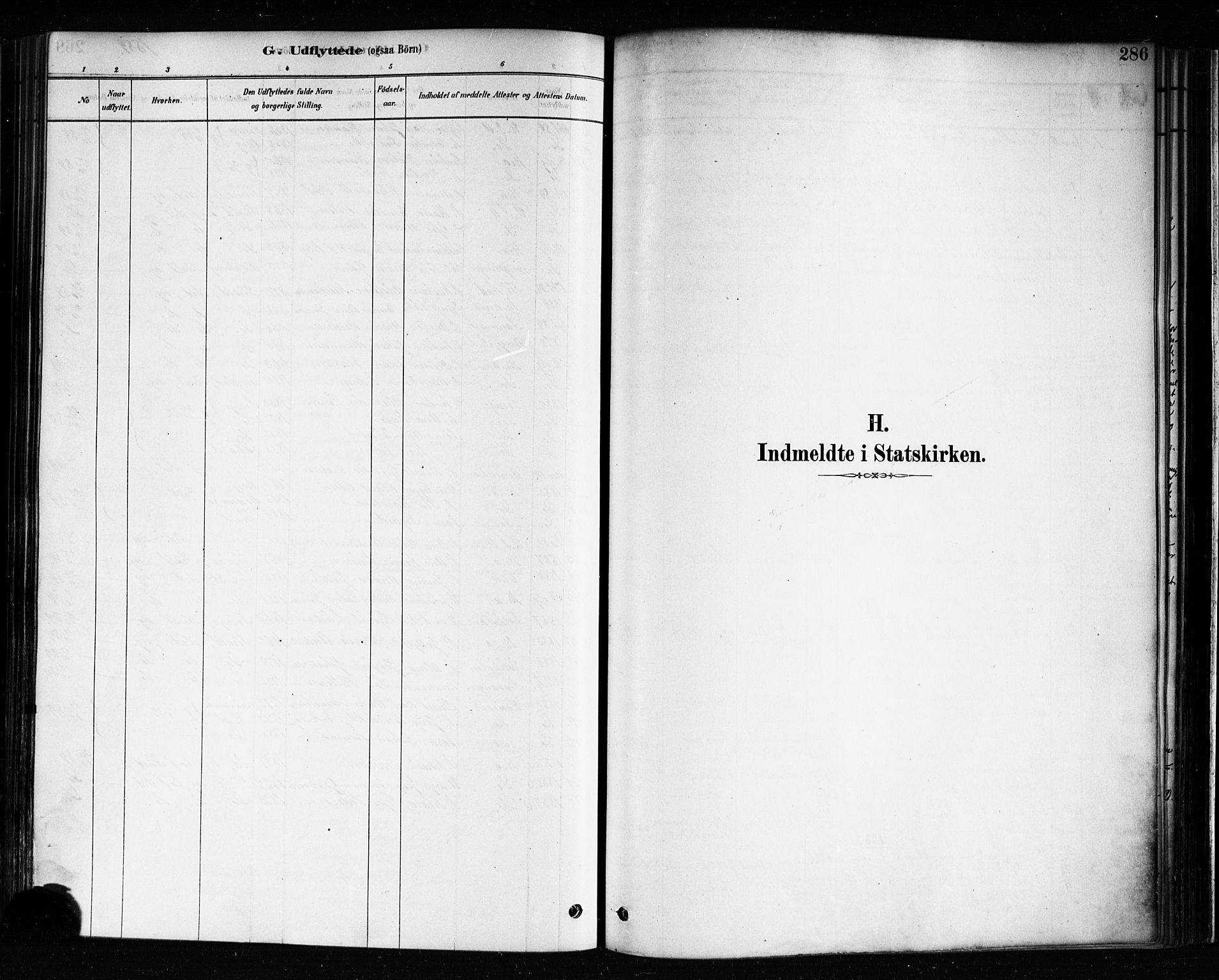 Halden prestekontor Kirkebøker, AV/SAO-A-10909/F/Fa/L0012: Parish register (official) no. I 12, 1878-1889, p. 286