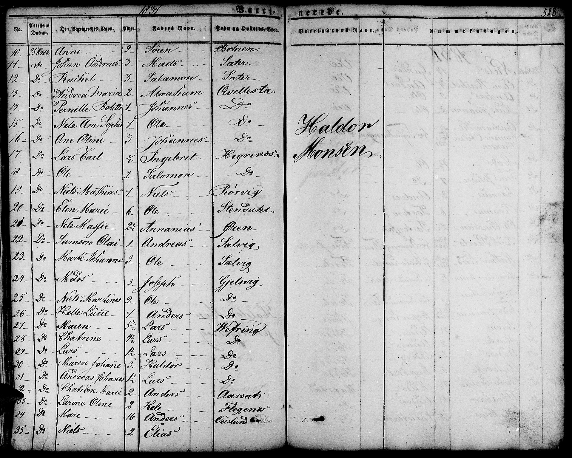 Førde sokneprestembete, AV/SAB-A-79901/H/Haa/Haaa/L0006: Parish register (official) no. A 6, 1821-1842, p. 528