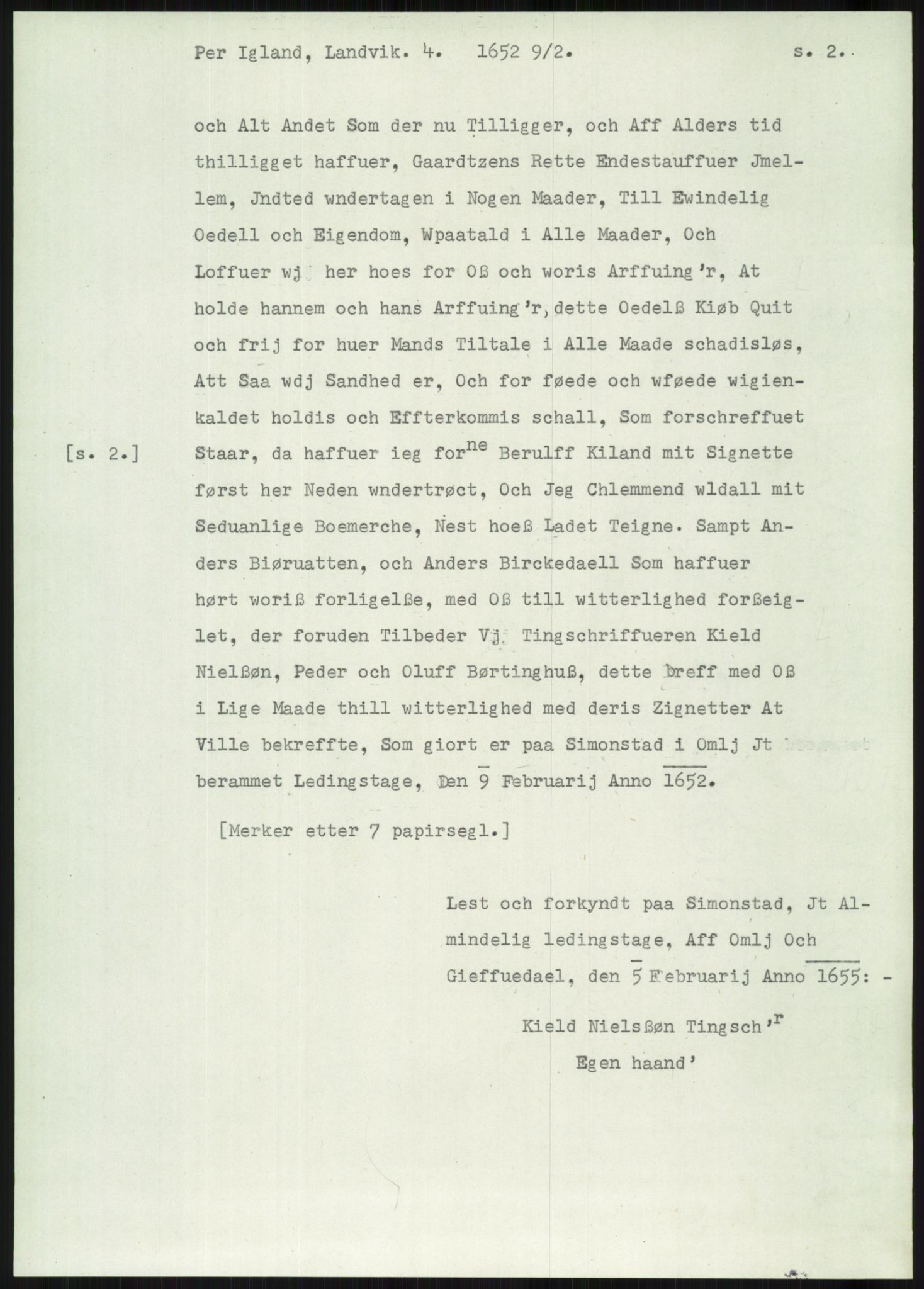 Samlinger til kildeutgivelse, Diplomavskriftsamlingen, AV/RA-EA-4053/H/Ha, p. 3331