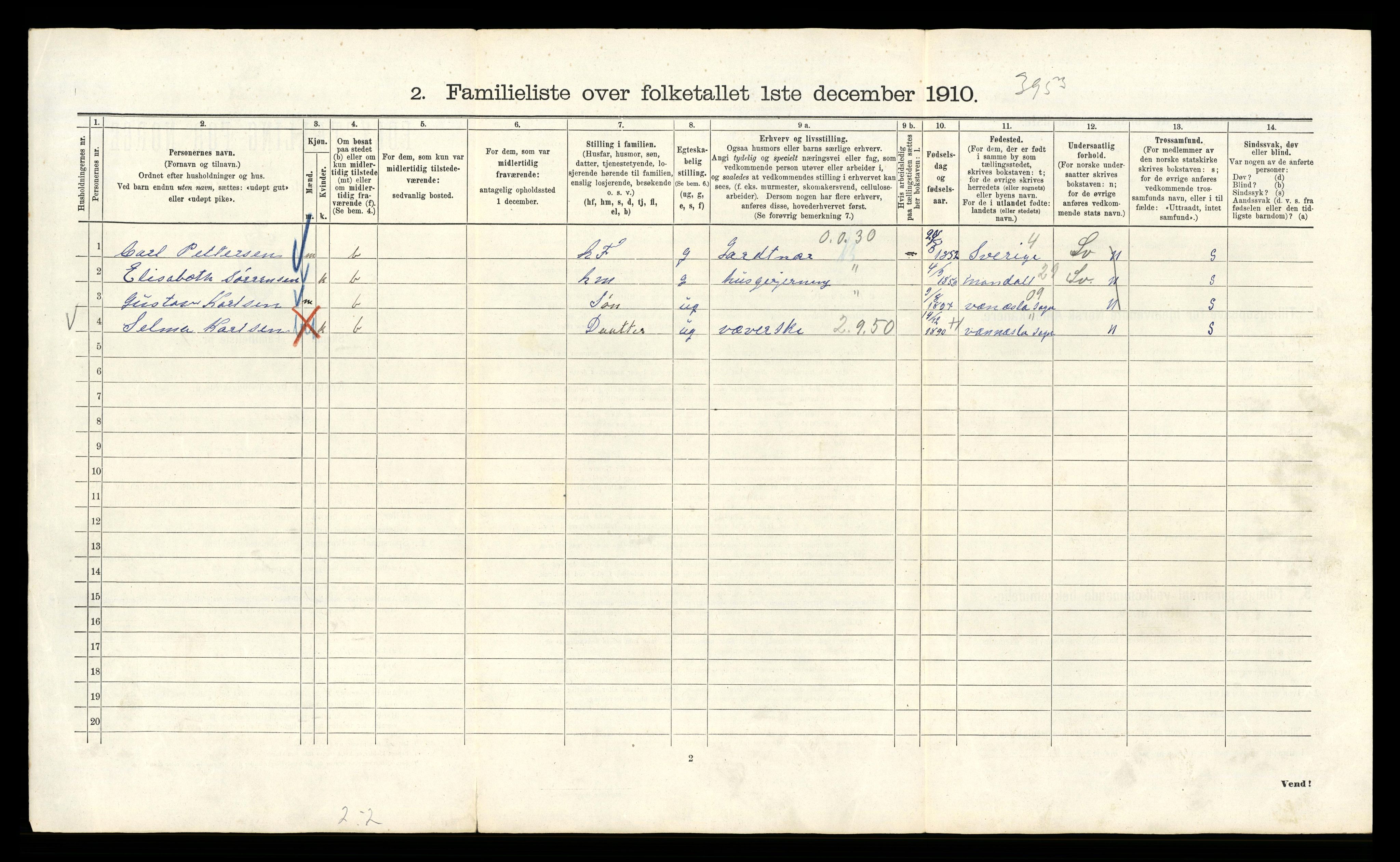 RA, 1910 census for Kristiania, 1910, p. 90546