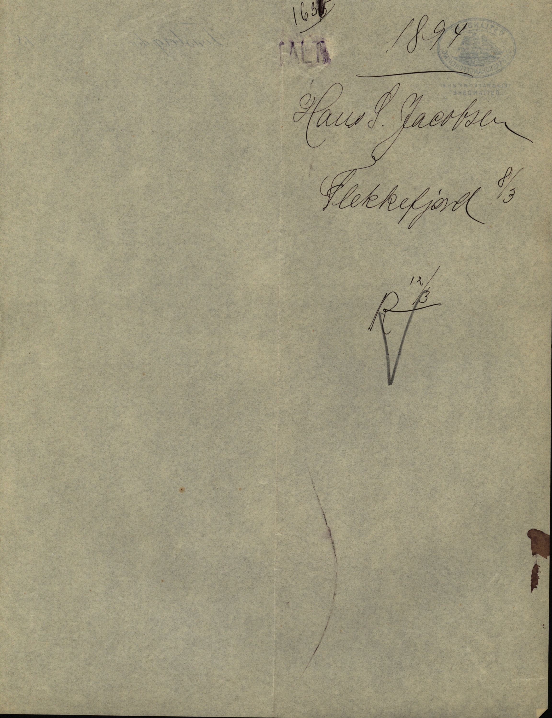 Pa 63 - Østlandske skibsassuranceforening, VEMU/A-1079/G/Ga/L0030/0006: Havaridokumenter / Sylvia, Stærk, Cathrine, Caroline, Glengairn, 1893, p. 77