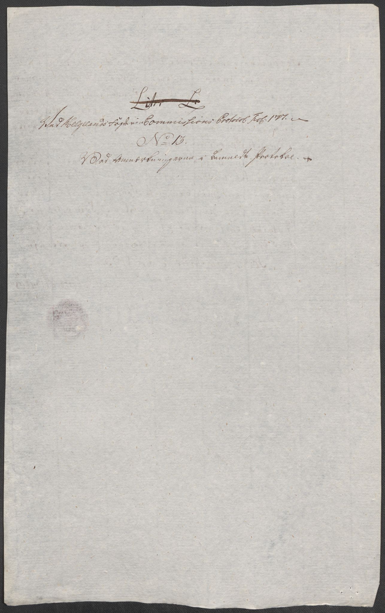 Rentekammeret inntil 1814, Reviderte regnskaper, Mindre regnskaper, AV/RA-EA-4068/Rf/Rfe/L0014: Helgeland fogderi, 1789, p. 37