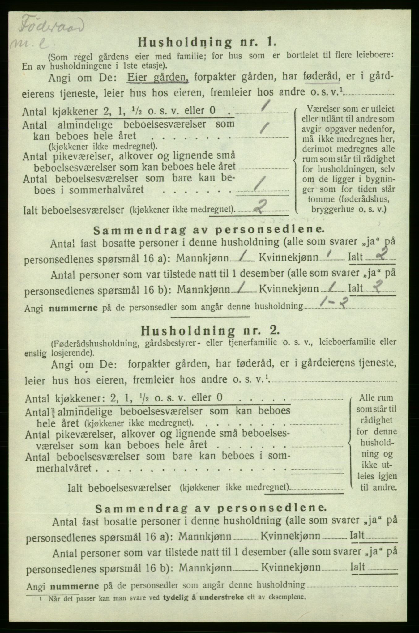 SAB, 1920 census for Skånevik, 1920, p. 1622