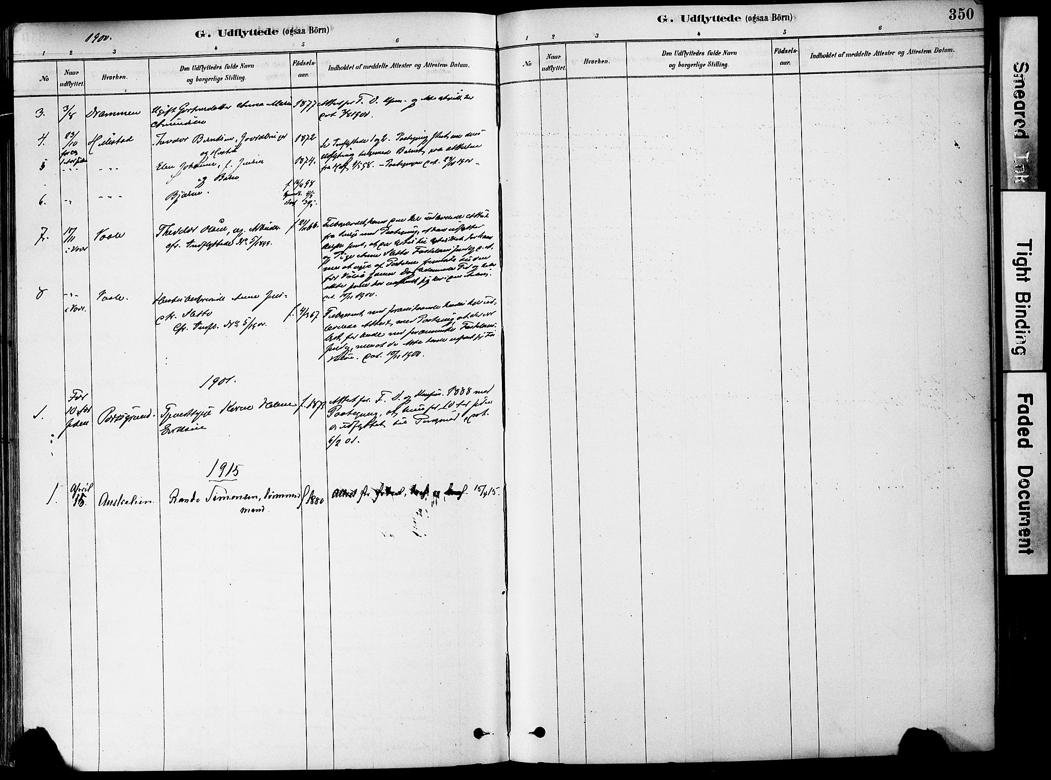 Holmestrand kirkebøker, AV/SAKO-A-346/F/Fa/L0004: Parish register (official) no. 4, 1880-1901, p. 350