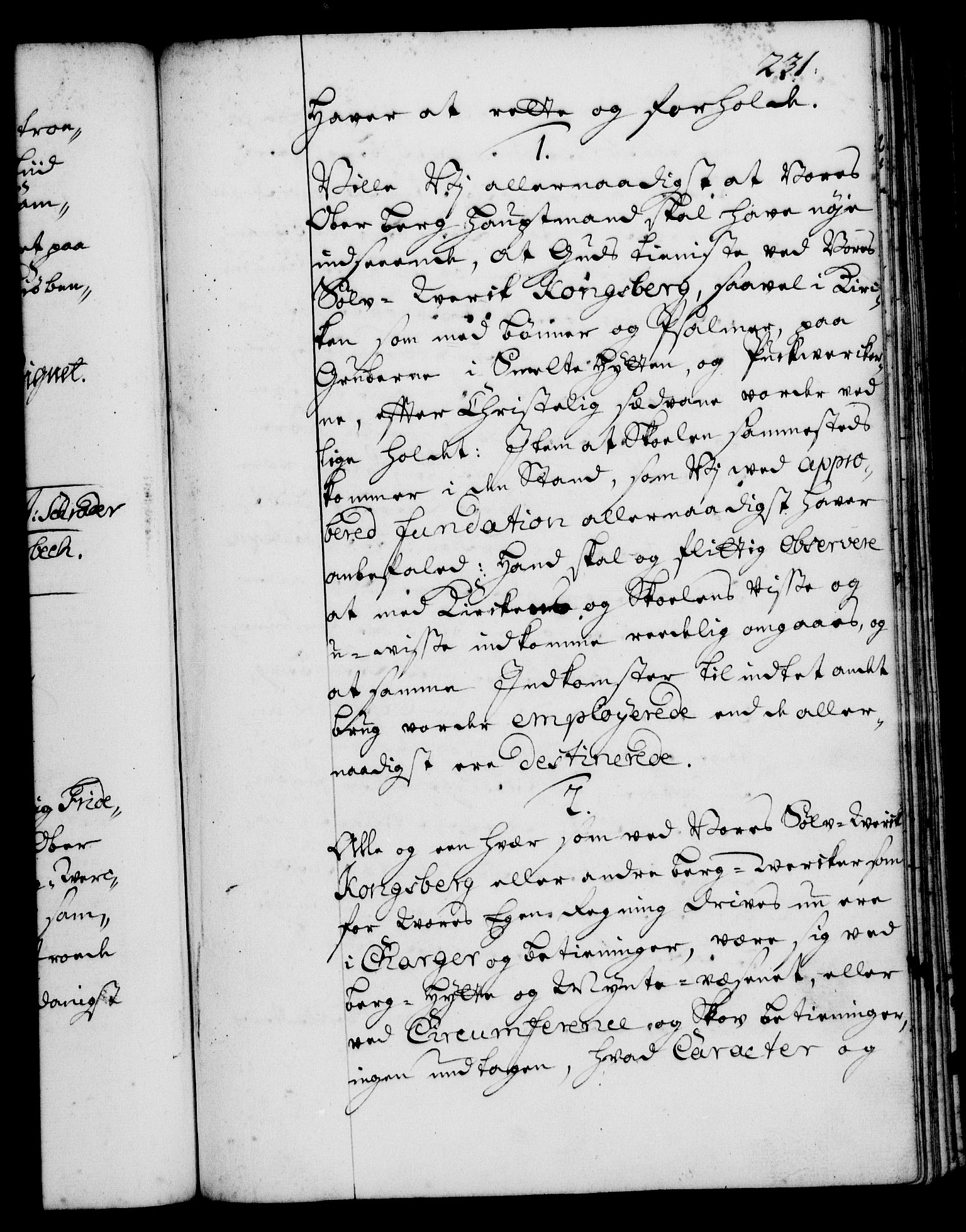 Rentekammeret, Kammerkanselliet, RA/EA-3111/G/Gg/Ggi/L0001: Norsk instruksjonsprotokoll med register (merket RK 53.34), 1720-1729, p. 231
