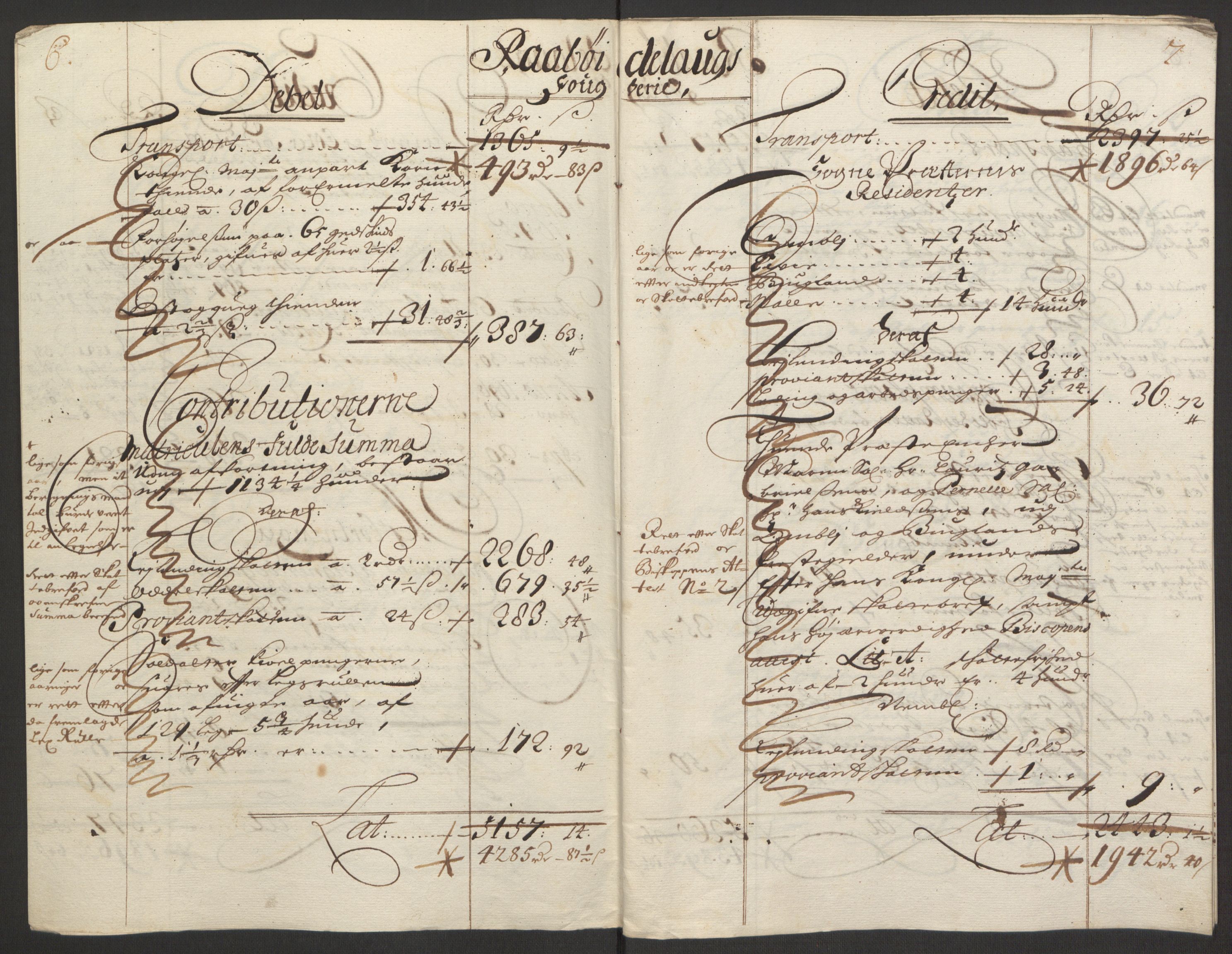 Rentekammeret inntil 1814, Reviderte regnskaper, Fogderegnskap, AV/RA-EA-4092/R40/L2444: Fogderegnskap Råbyggelag, 1693-1696, p. 204