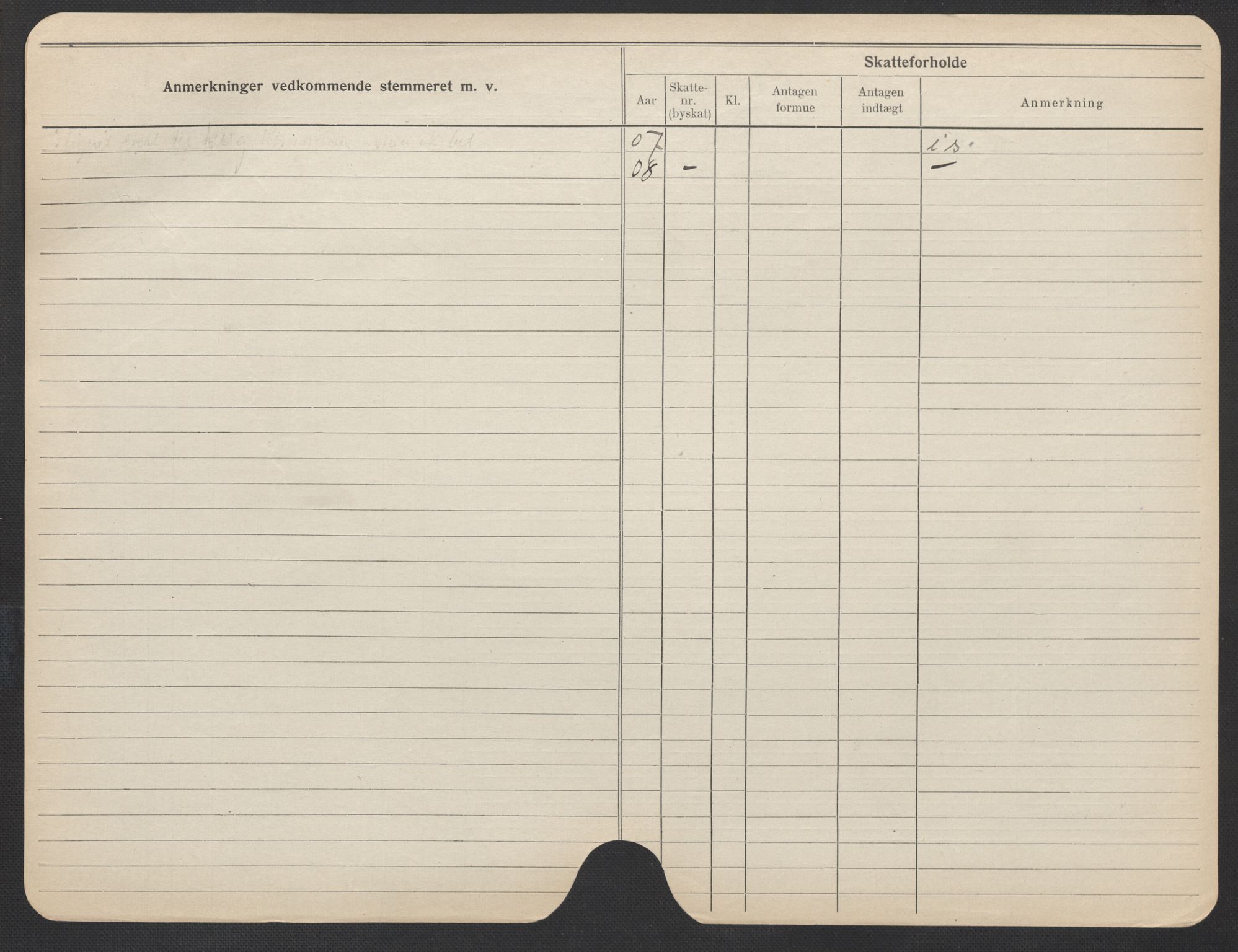 Oslo folkeregister, Registerkort, AV/SAO-A-11715/F/Fa/Fac/L0018: Kvinner, 1906-1914, p. 1175b