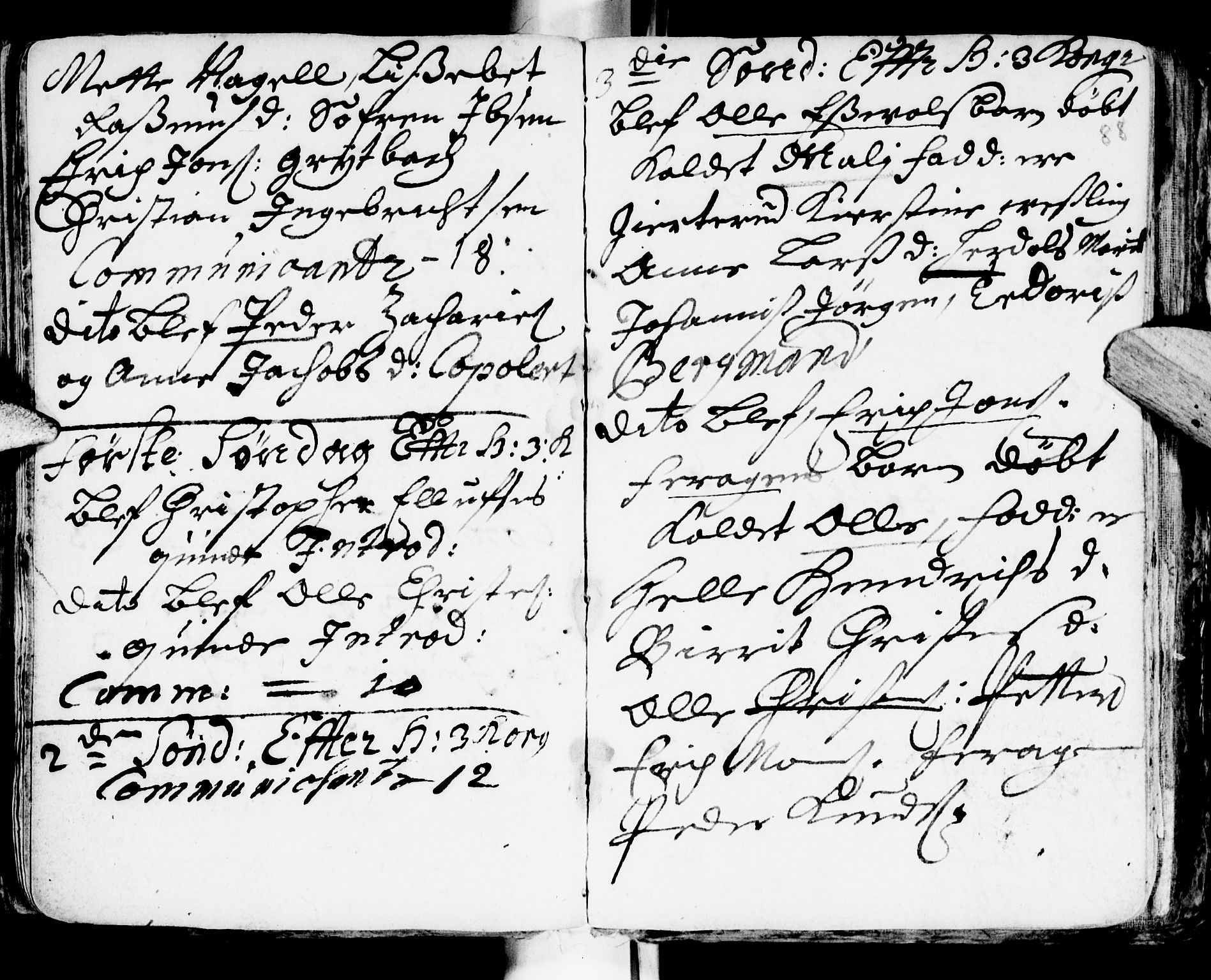 Ministerialprotokoller, klokkerbøker og fødselsregistre - Sør-Trøndelag, SAT/A-1456/681/L0923: Parish register (official) no. 681A01, 1691-1700, p. 88
