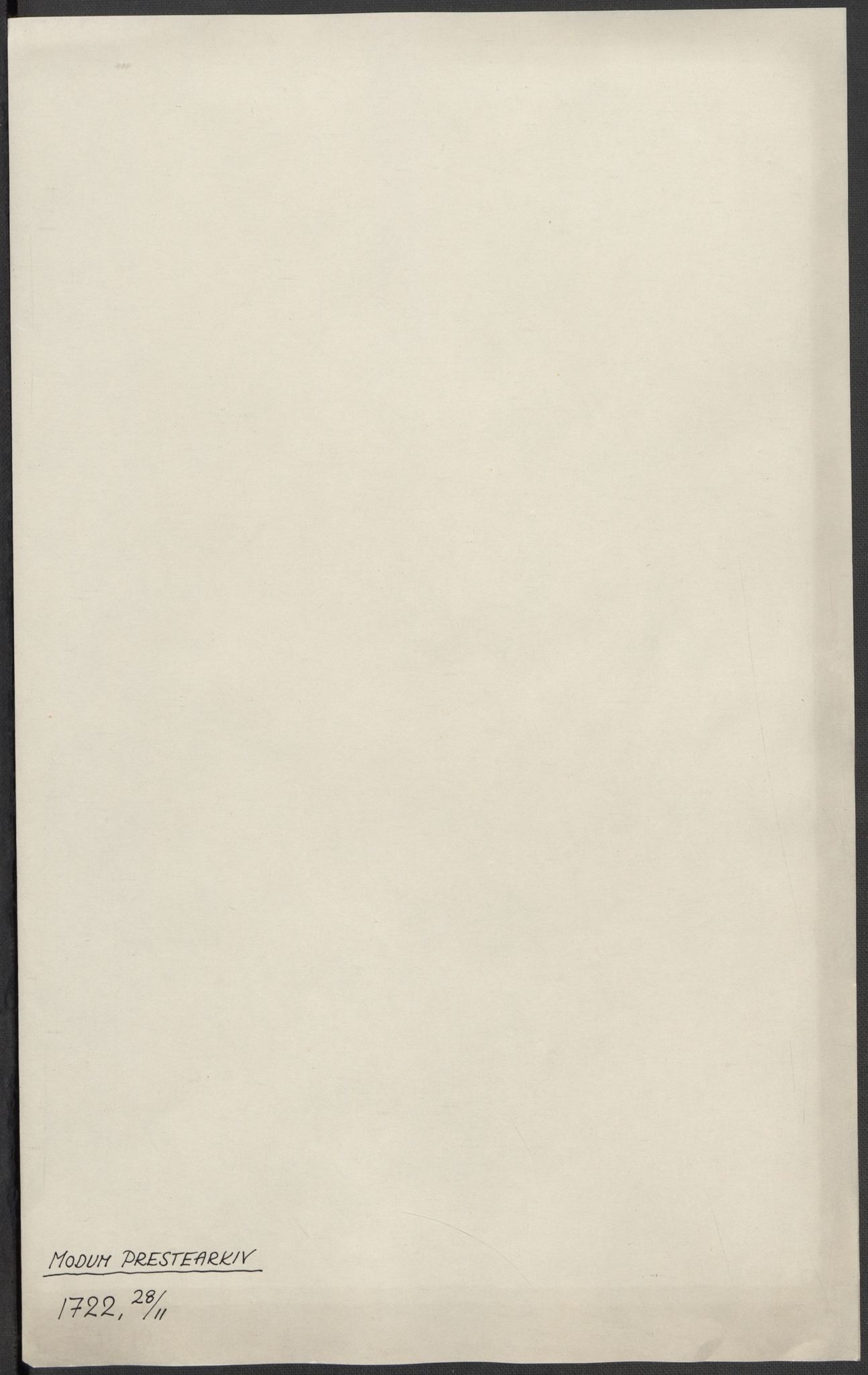 Riksarkivets diplomsamling, AV/RA-EA-5965/F15/L0016: Prestearkiv - Buskerud, 1662-1781, p. 151