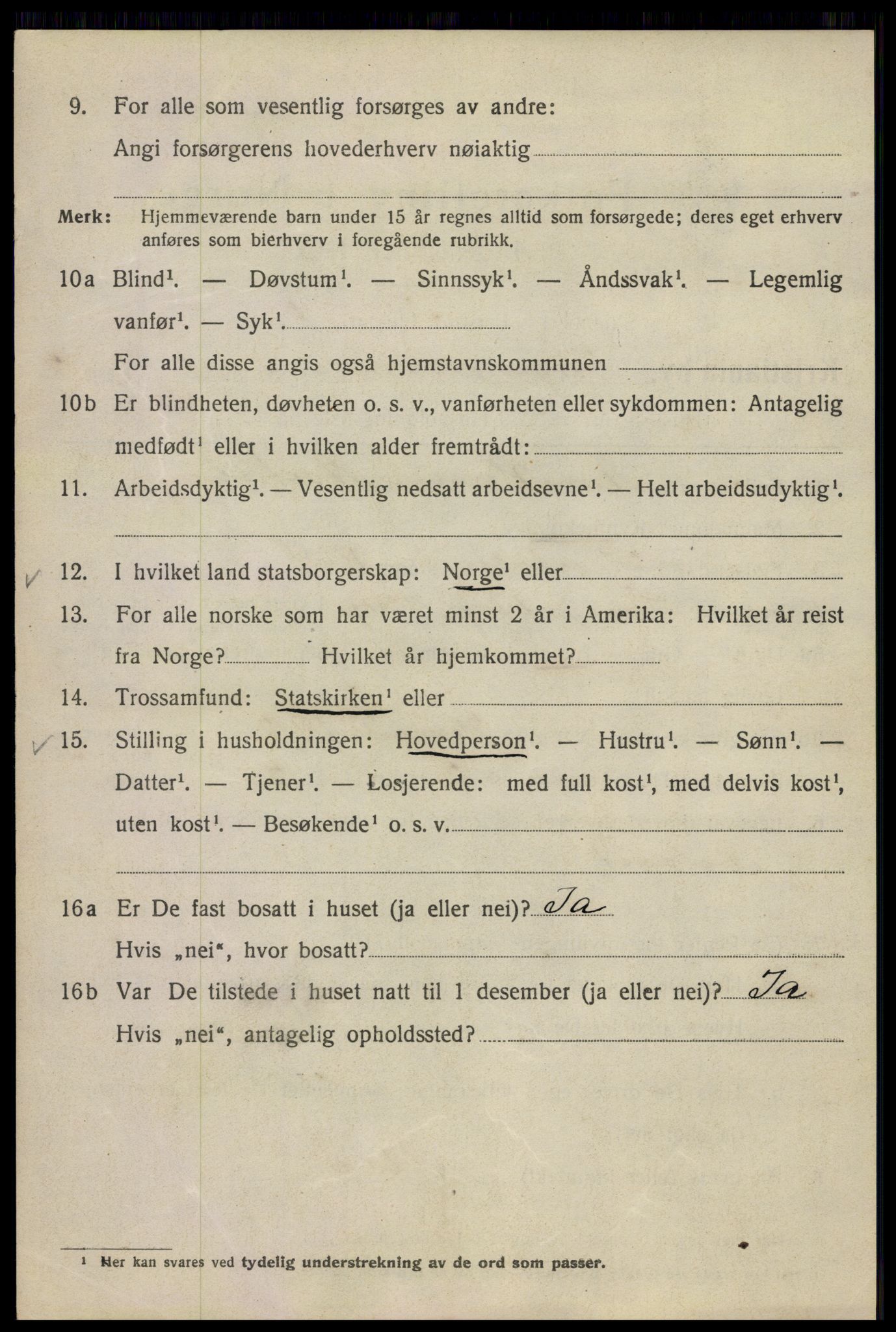 SAO, 1920 census for Kristiania, 1920, p. 325660