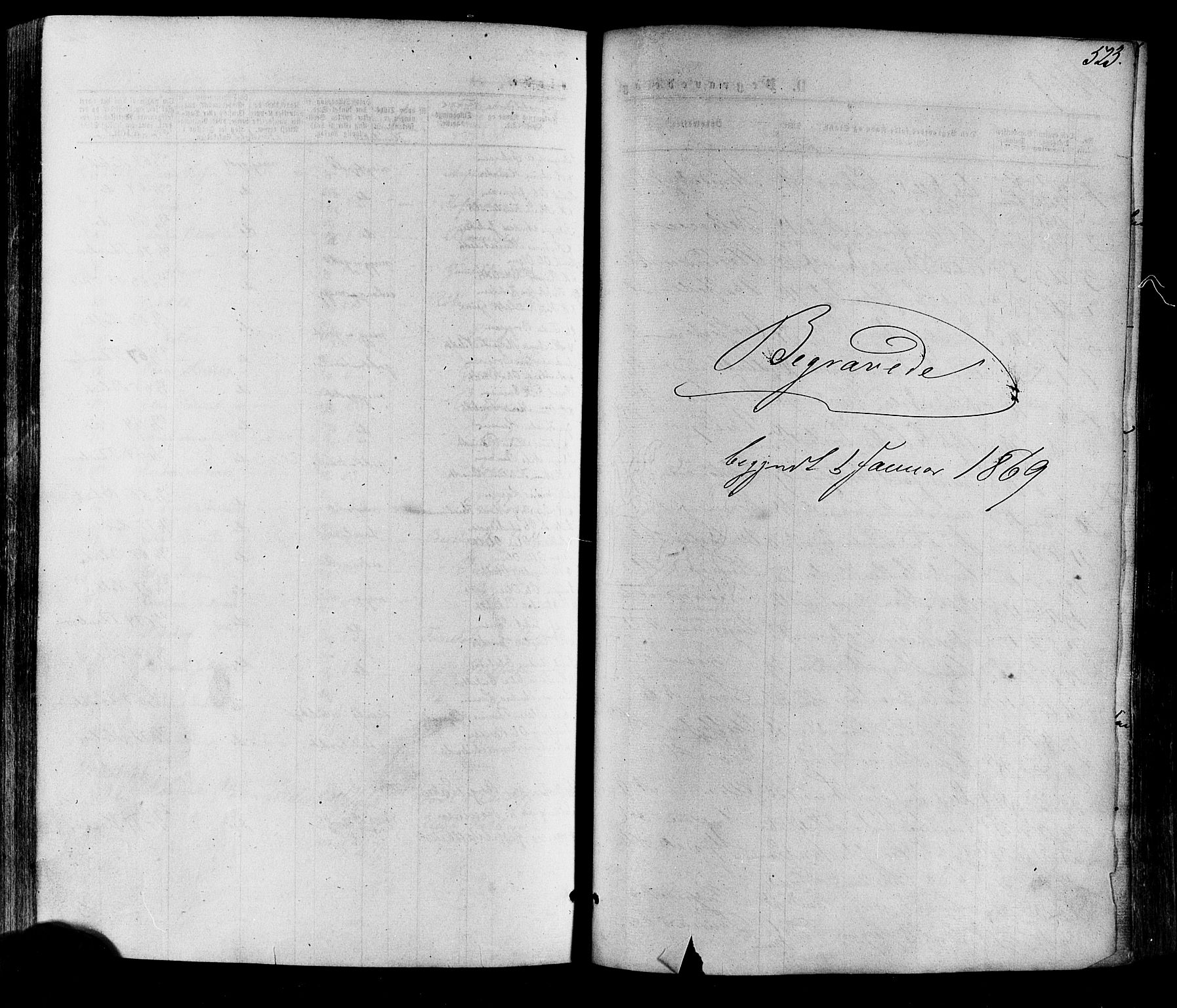 Eiker kirkebøker, SAKO/A-4/F/Fa/L0017: Parish register (official) no. I 17, 1869-1877, p. 523