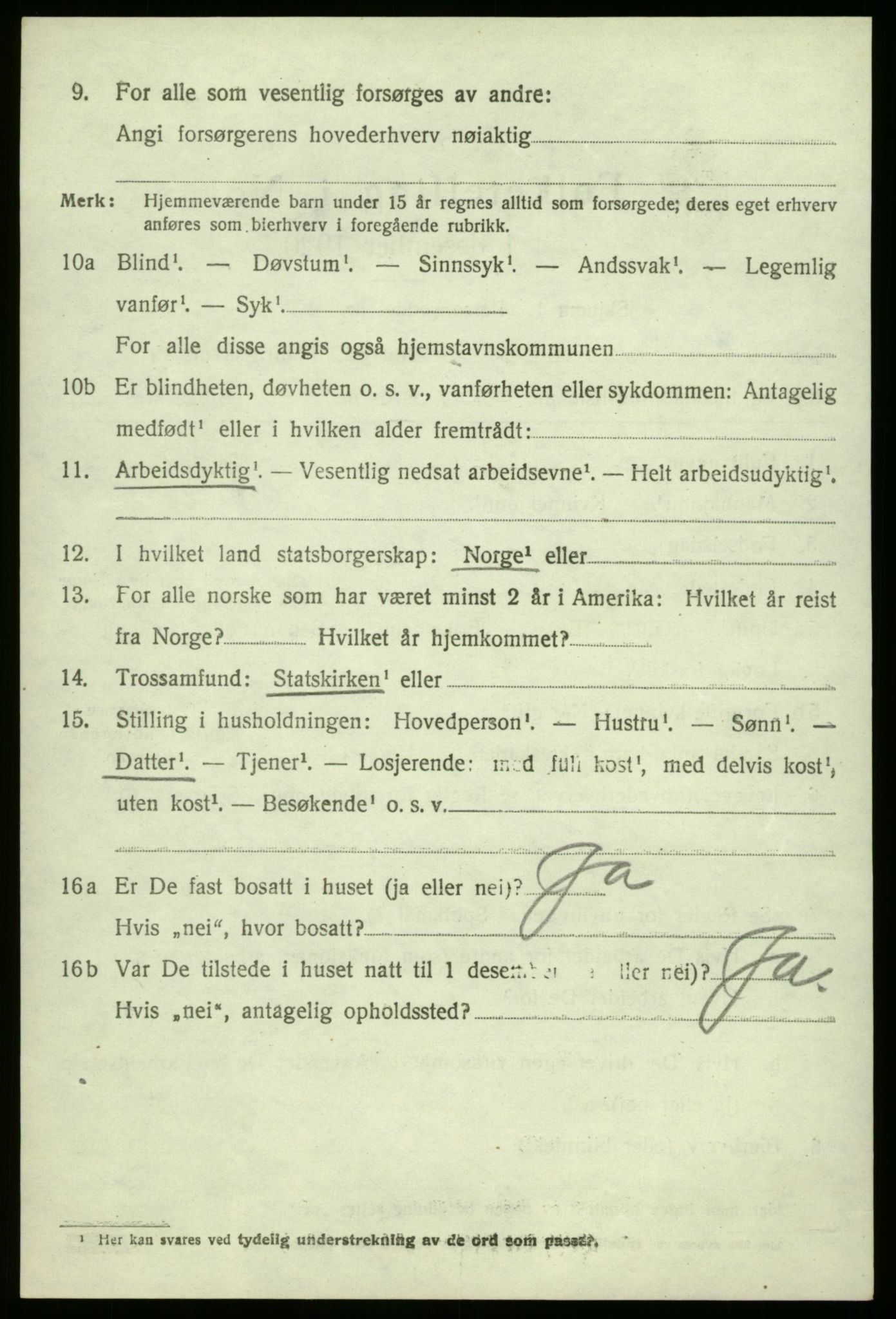 SAO, 1920 census for Hvaler, 1920, p. 4345