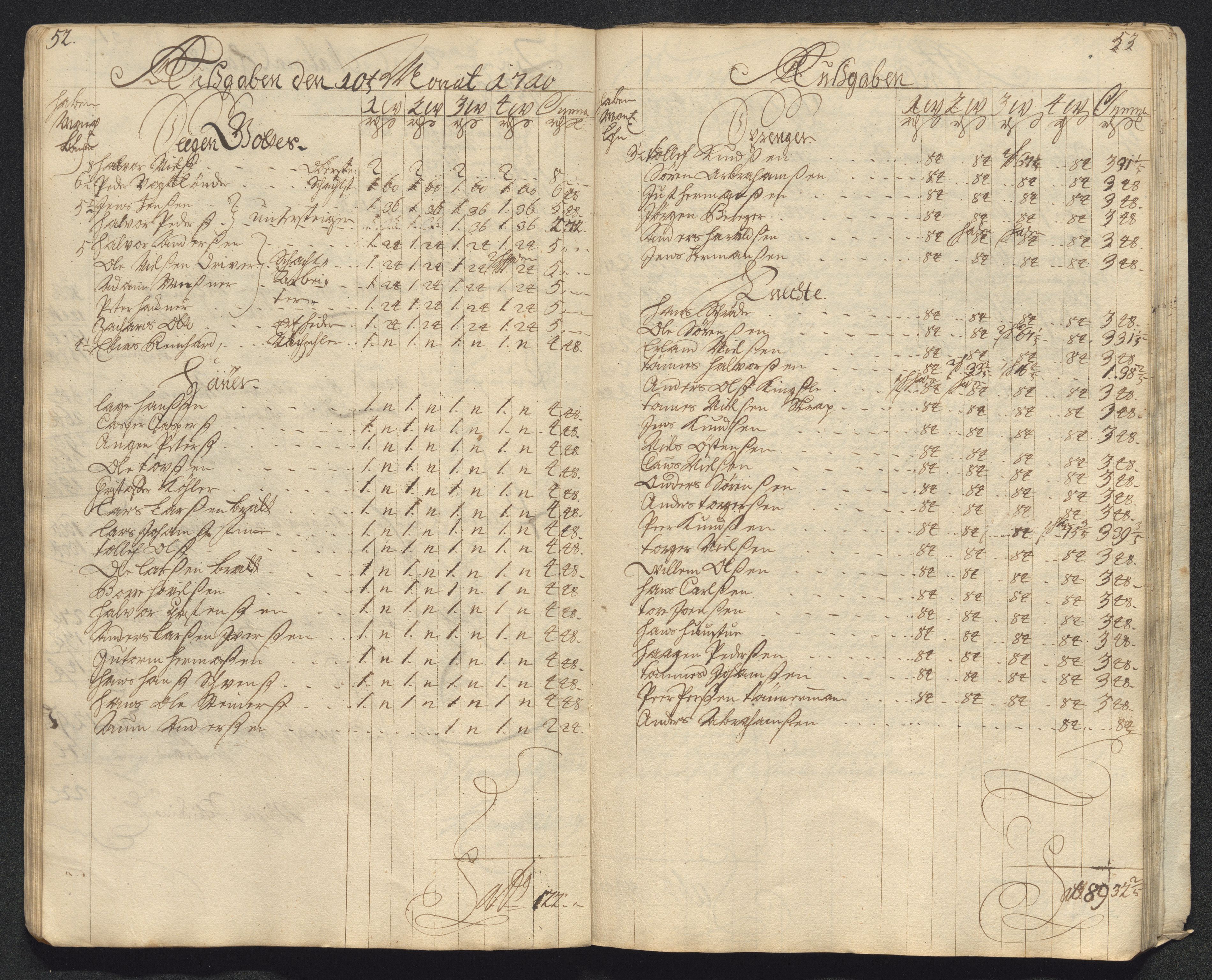 Kongsberg Sølvverk 1623-1816, AV/SAKO-EA-3135/001/D/Dc/Dcd/L0099: Utgiftsregnskap for gruver m.m., 1710, p. 459