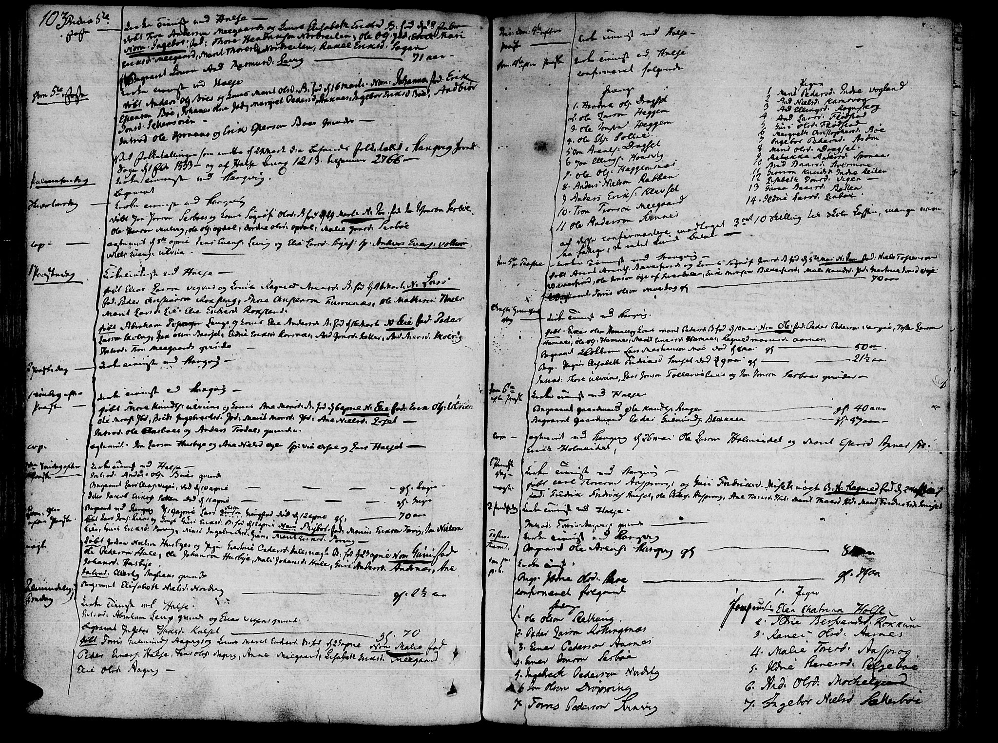 Ministerialprotokoller, klokkerbøker og fødselsregistre - Møre og Romsdal, SAT/A-1454/592/L1022: Parish register (official) no. 592A01, 1784-1819, p. 103